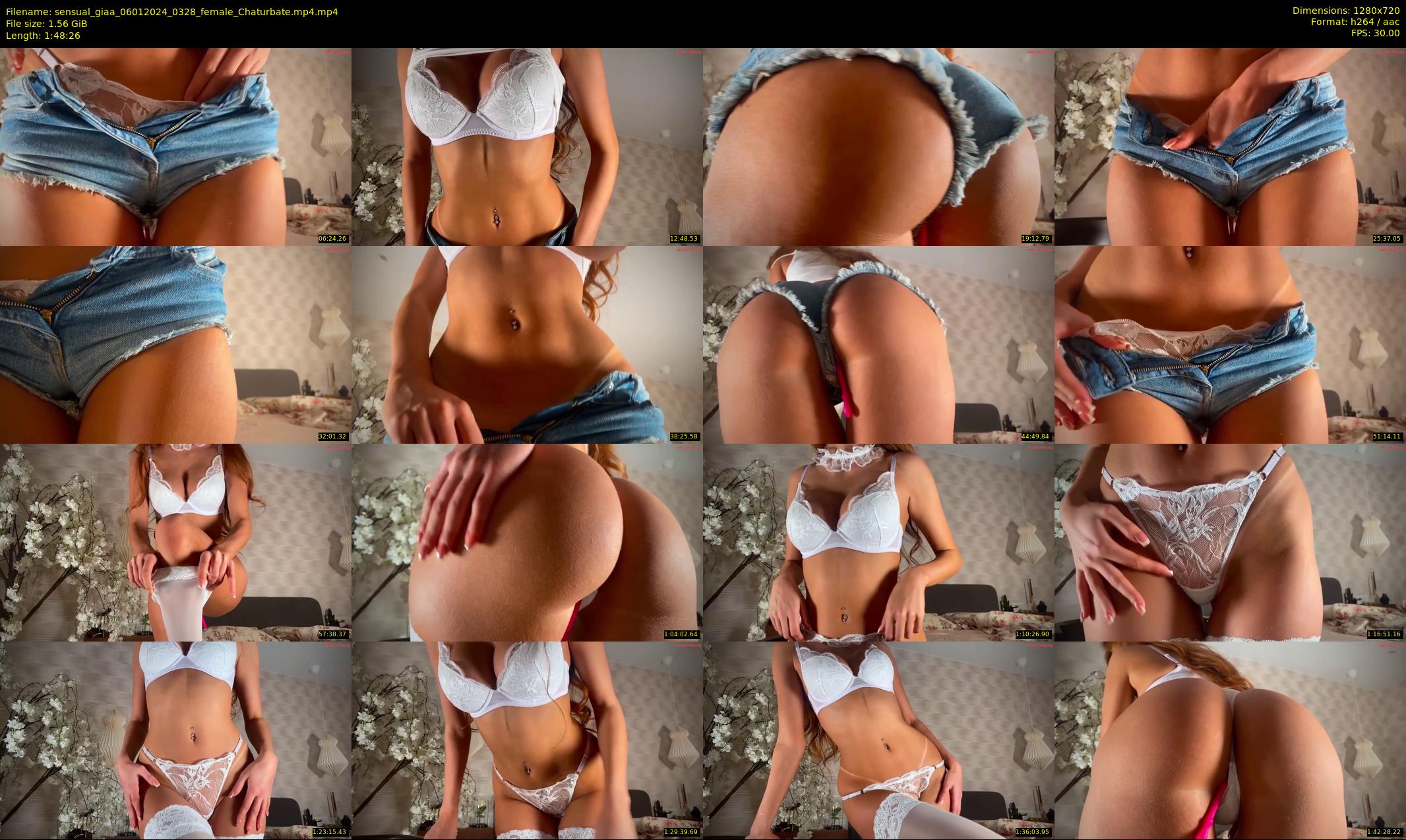 sensual_giaa — 109 minute Chaturbate female cam show recording, 720p, Jan 6, 2024