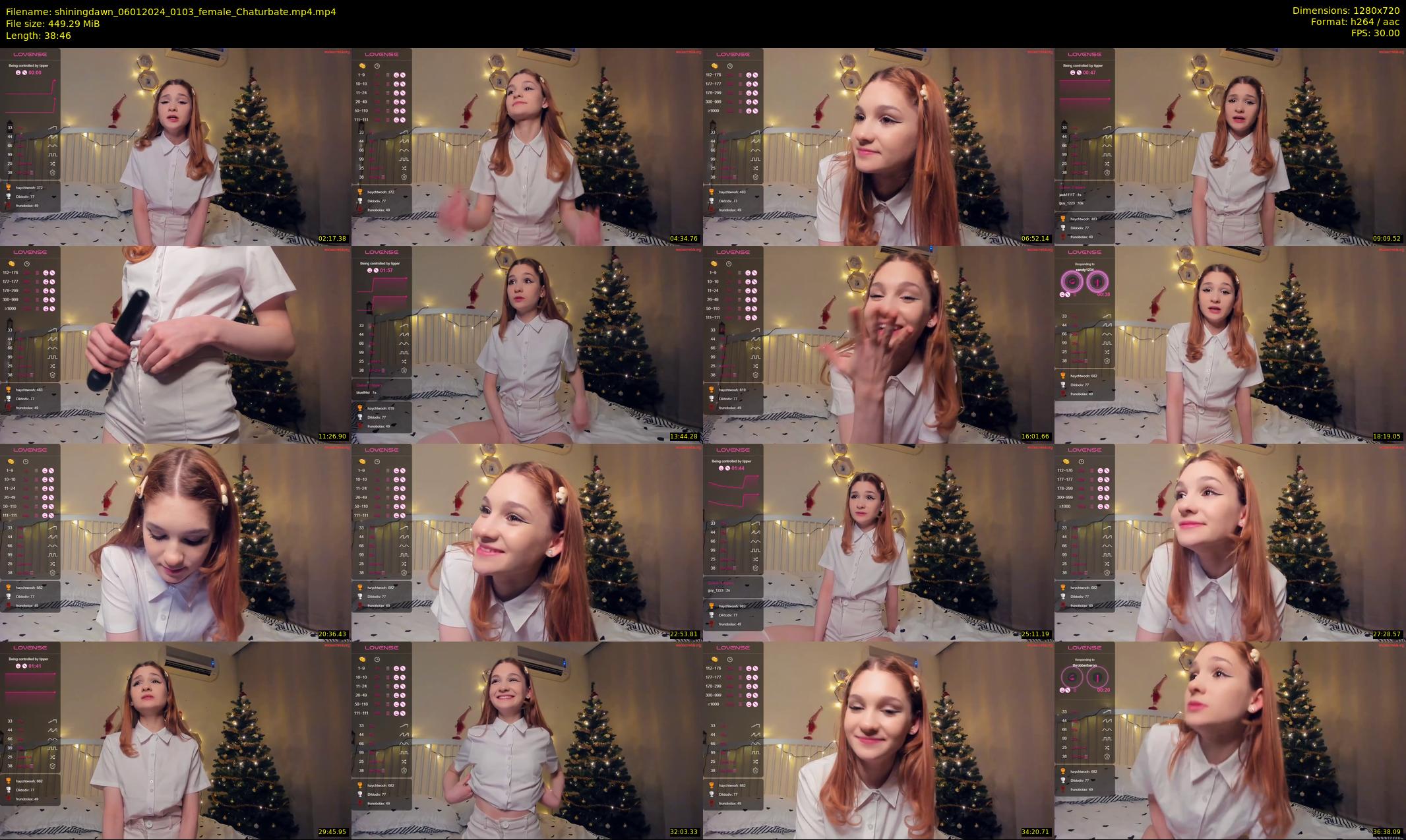 shiningdawn — 39 minute Chaturbate female cam show recording, 720p, Jan 6, 2024