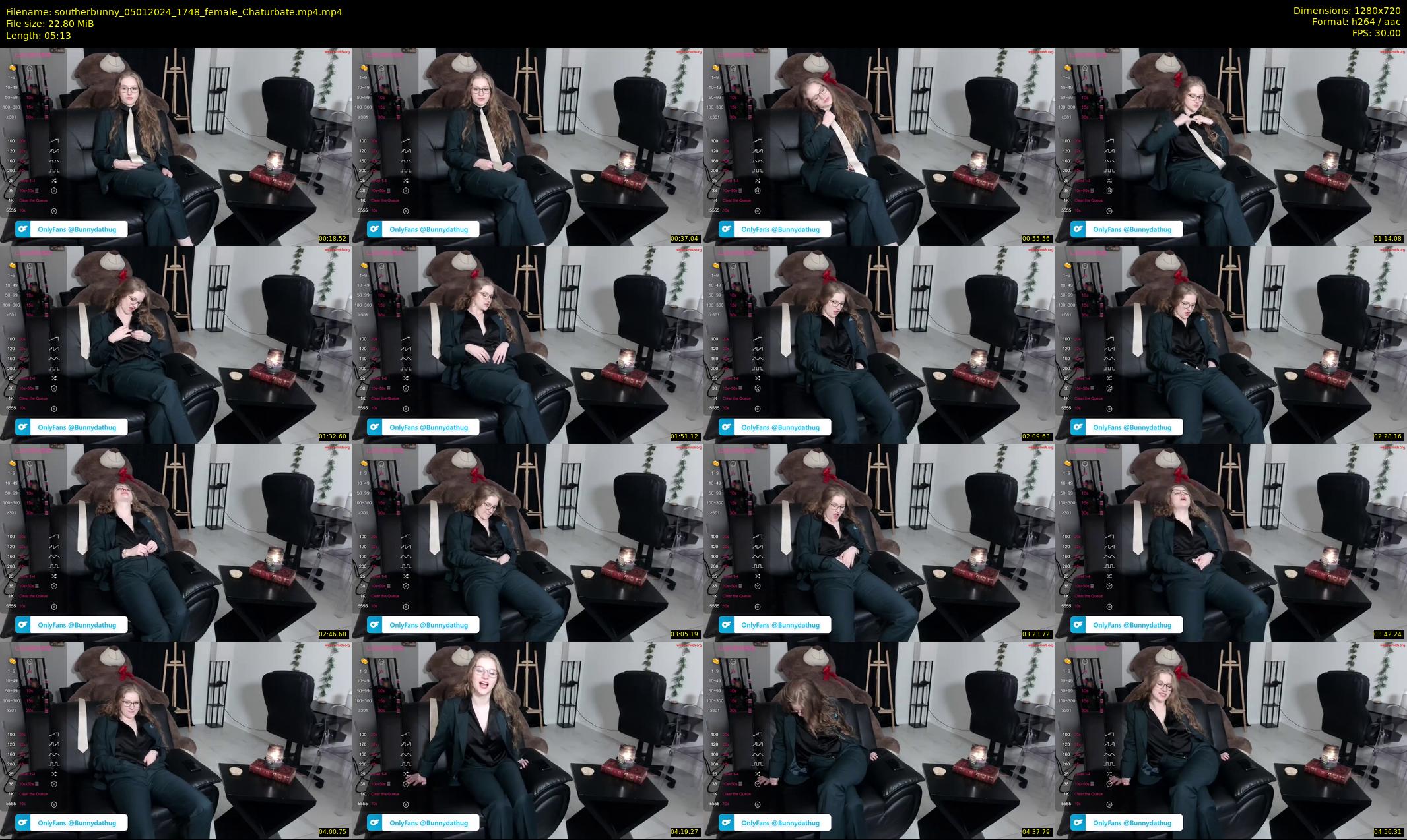 southerbunny — 6 minute Chaturbate female cam show recording, 720p, Jan 5, 2024