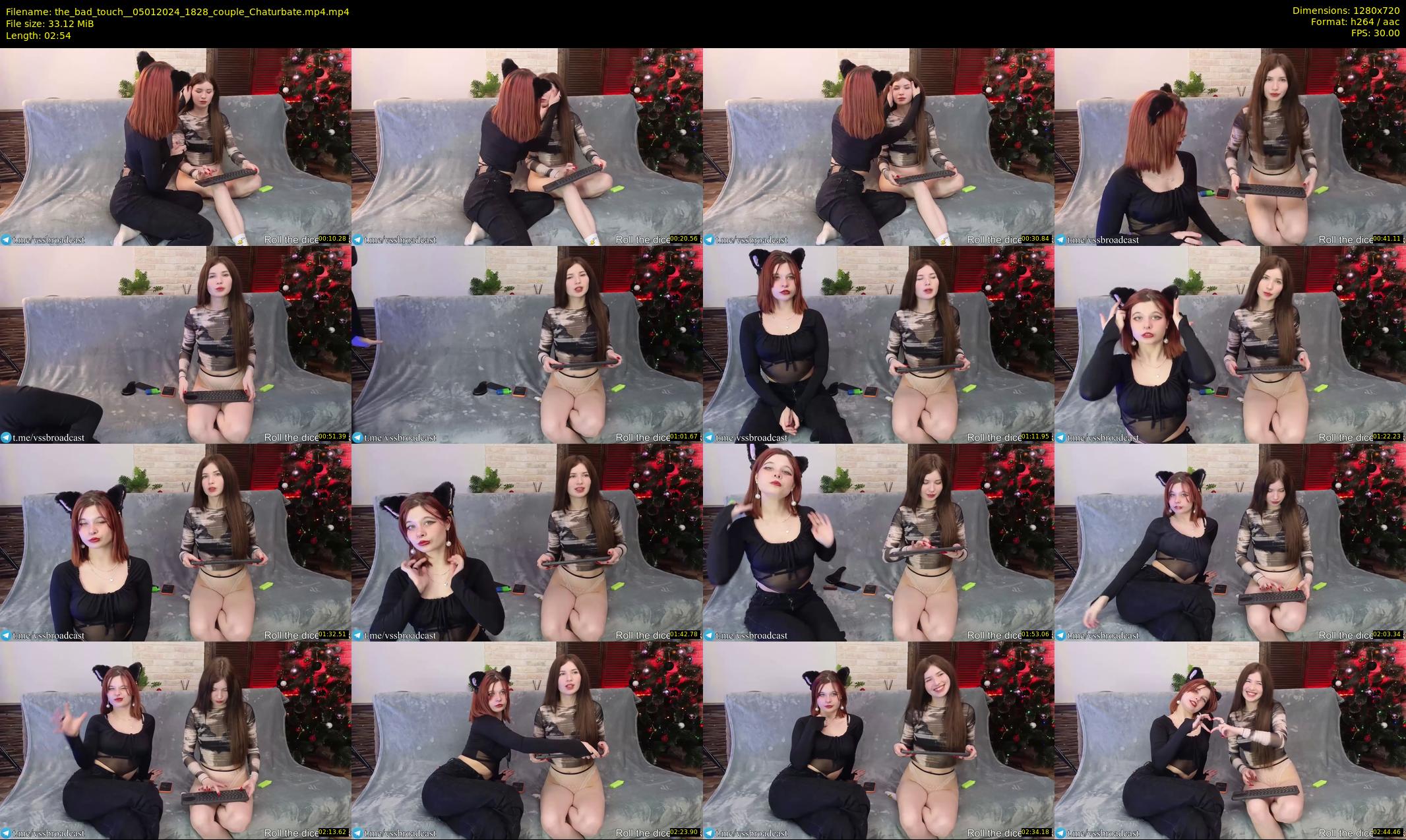 the_bad_touch_ — 3 minute Chaturbate couple cam show recording, 720p, Jan 5, 2024