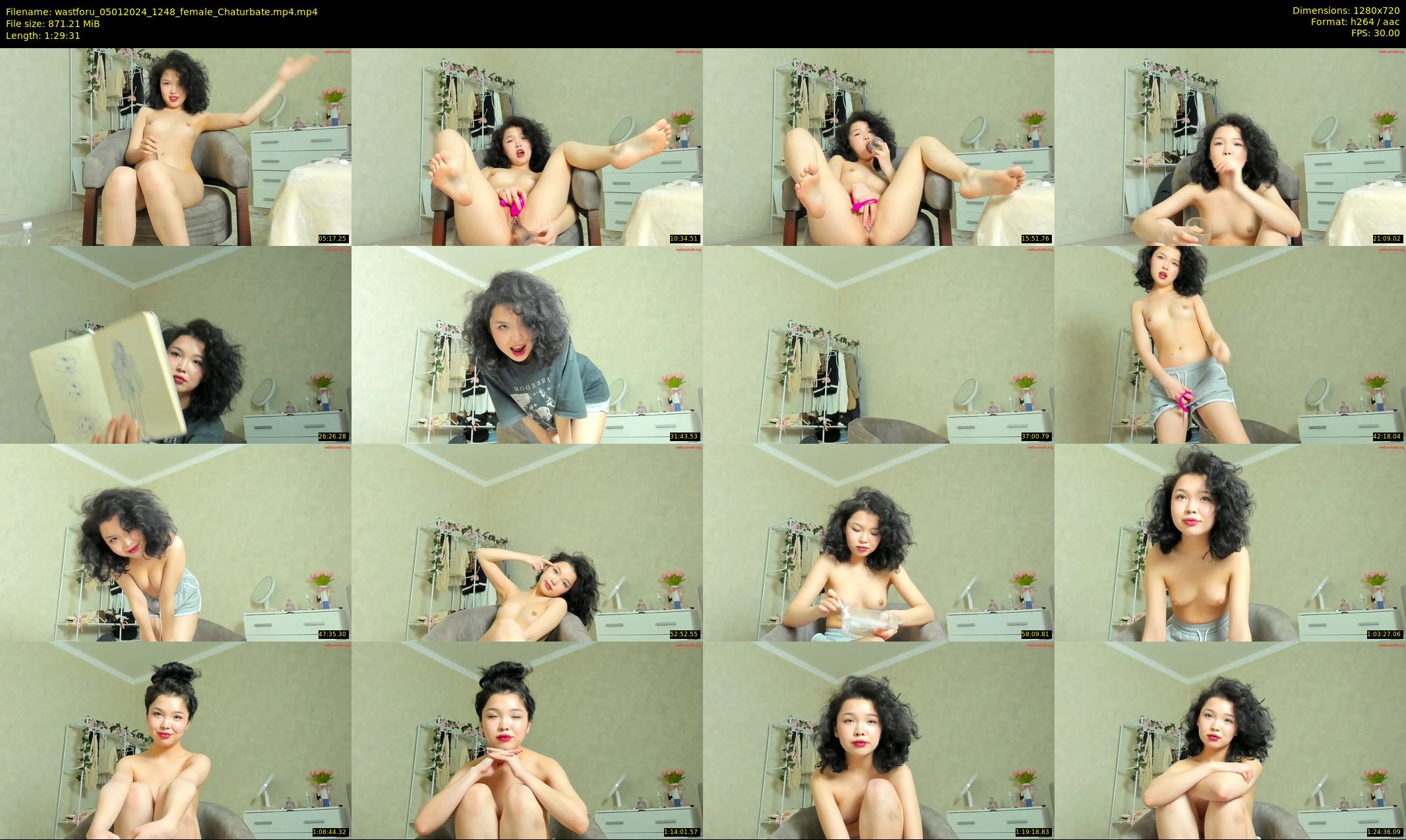 wastforu — 90 minute Chaturbate female cam show recording, 720p, Jan 5, 2024