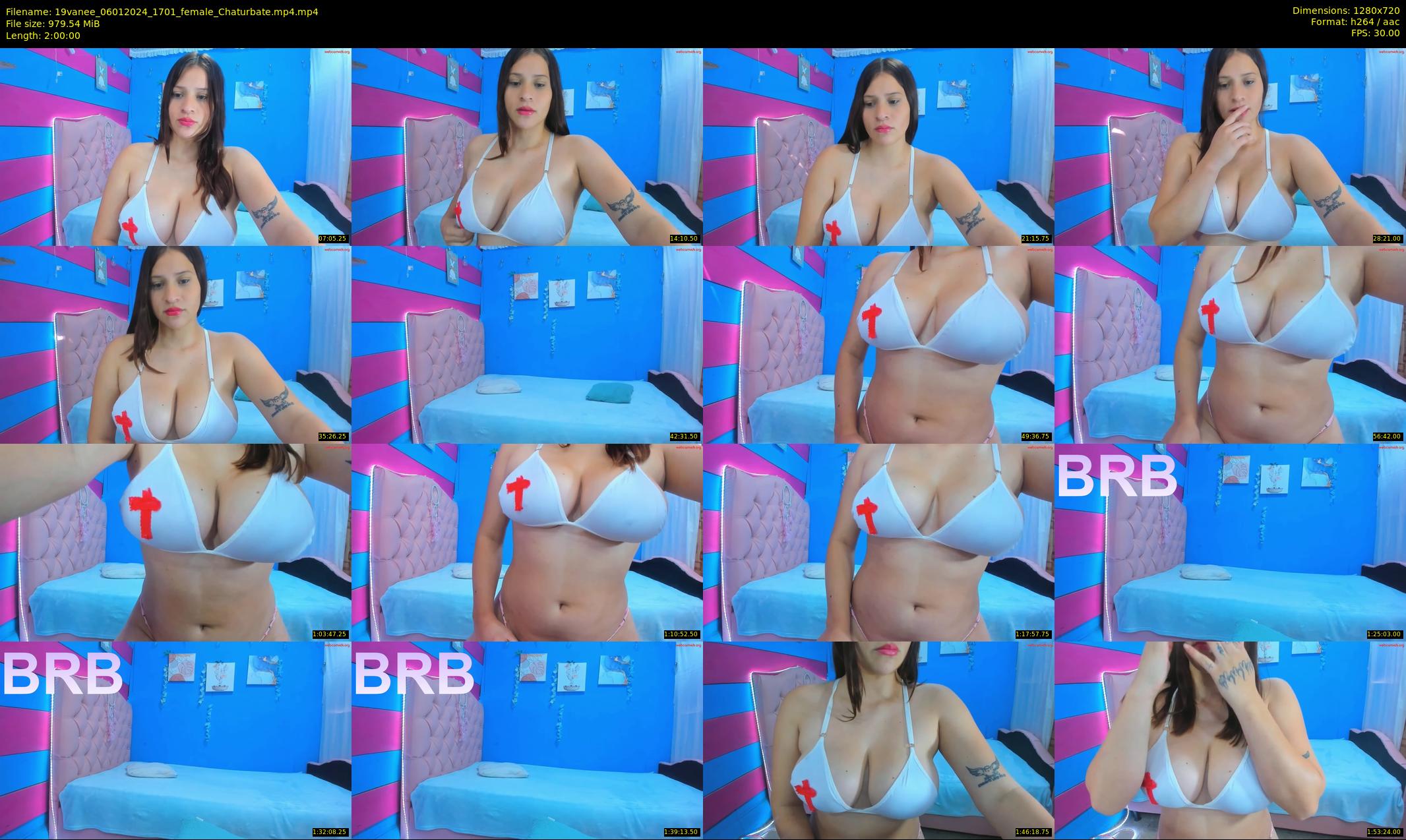 19vanee — 120 minute Chaturbate female cam show recording, 720p, Jan 6, 2024