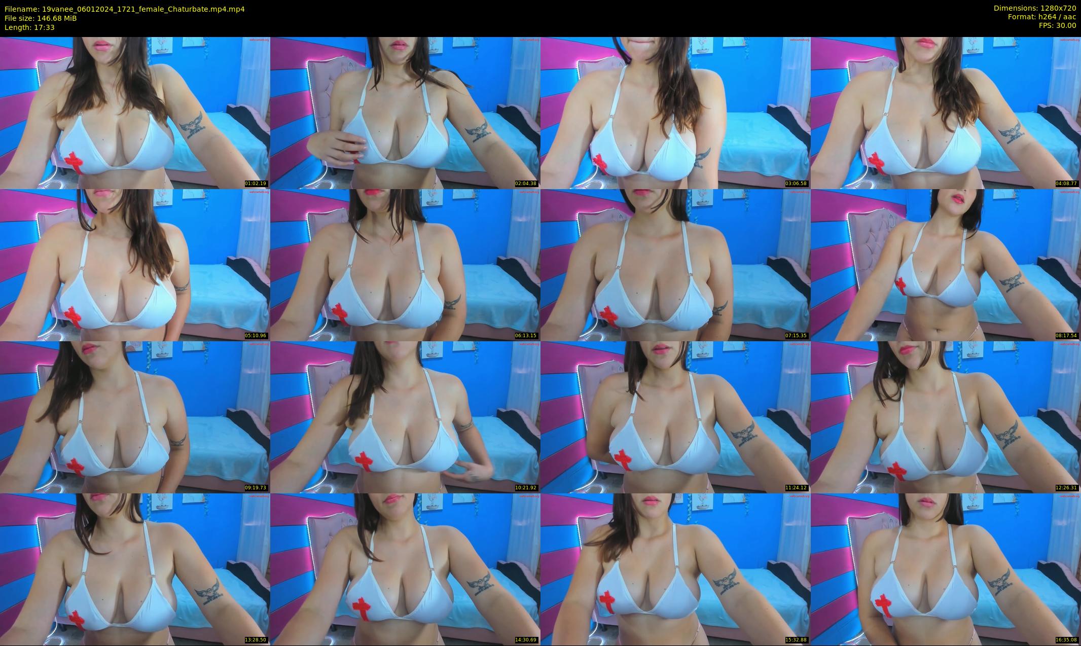 19vanee — 18 minute Chaturbate female cam show recording, 720p, Jan 6, 2024