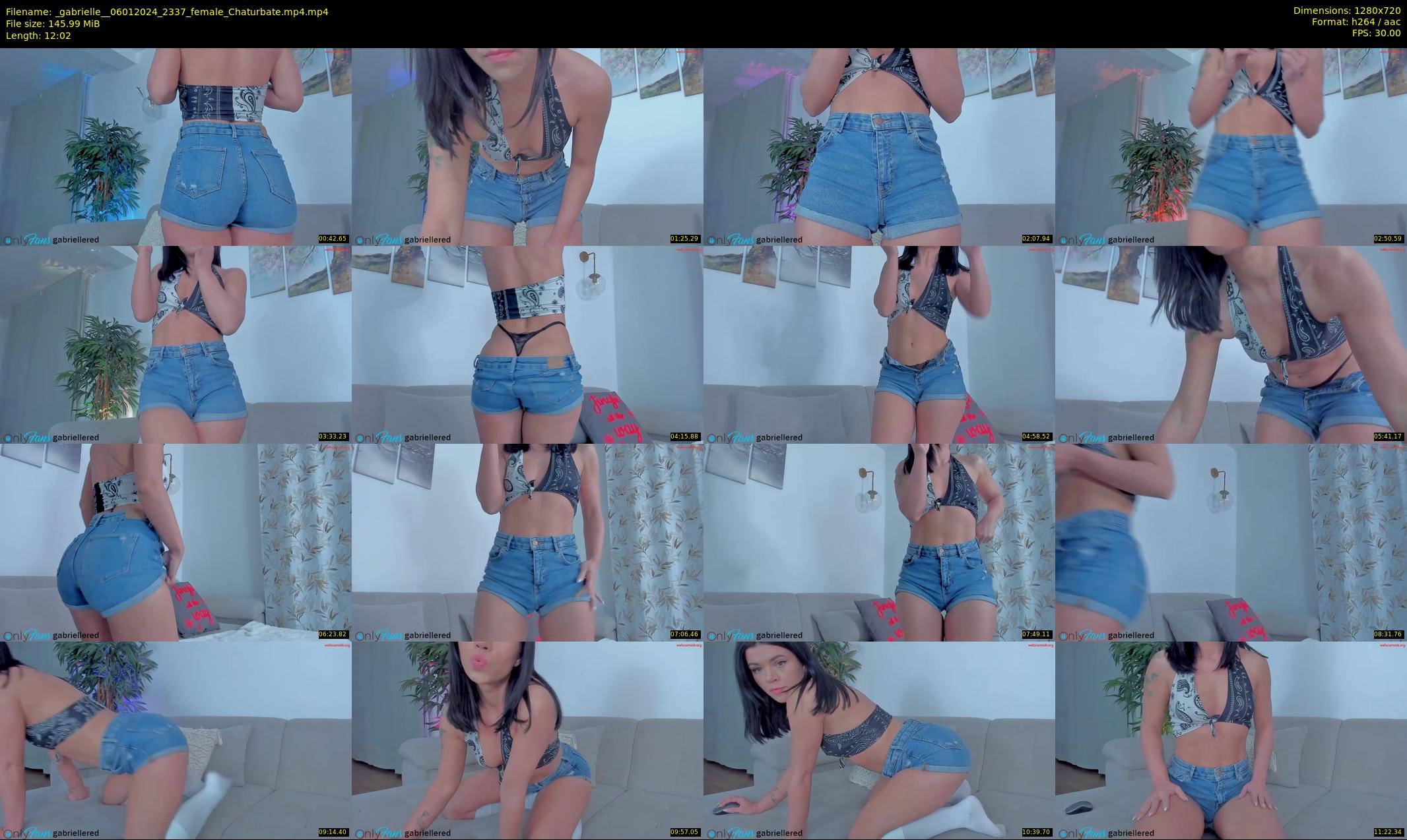 _gabrielle_ — 13 minute Chaturbate female cam show recording, 720p, Jan 6, 2024