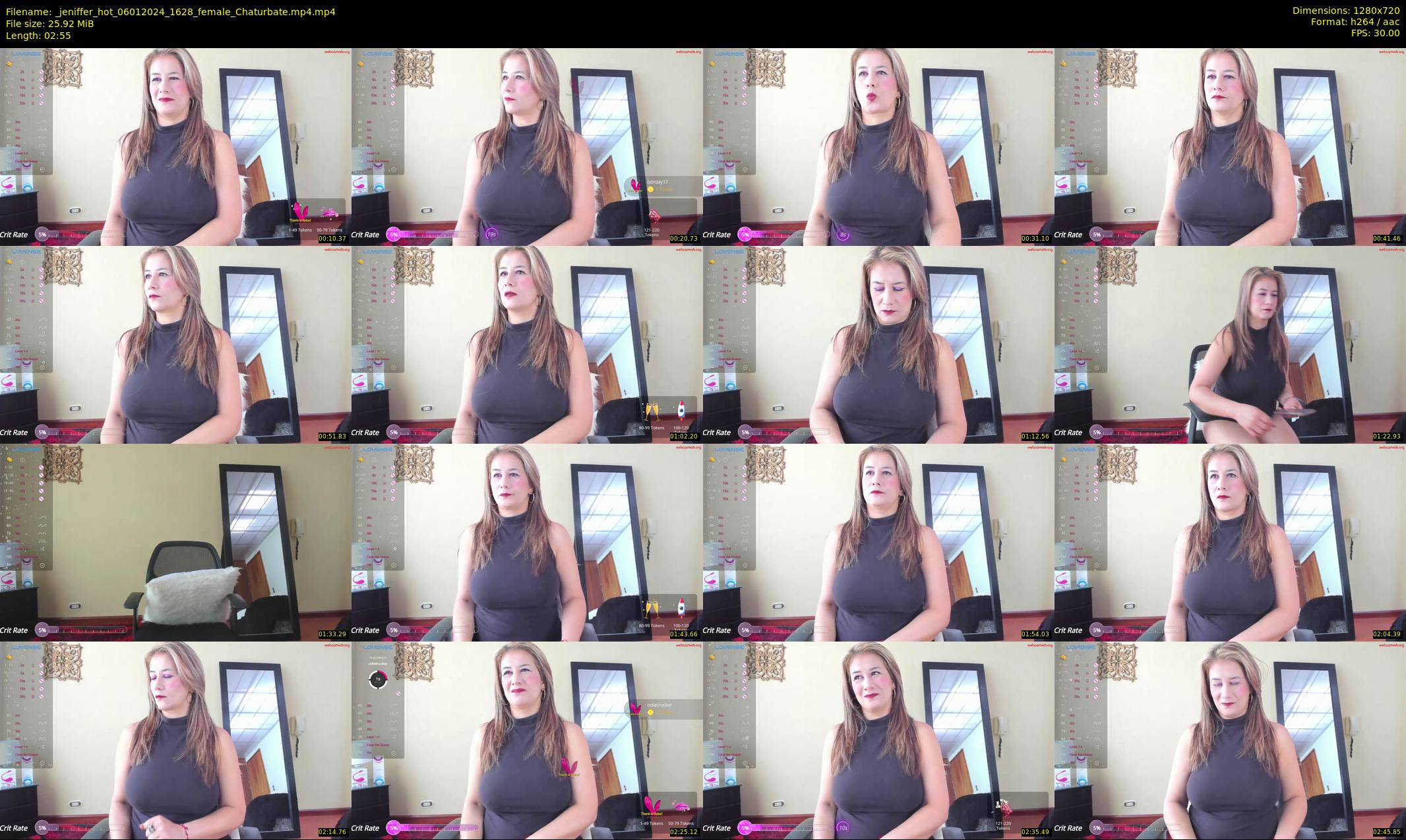 _jeniffer_hot — 3 minute Chaturbate female cam show recording, 720p, Jan 6, 2024