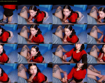 abbyandchris1 — 7 minute Chaturbate couple cam show recording, 720p, Jan 6, 2024