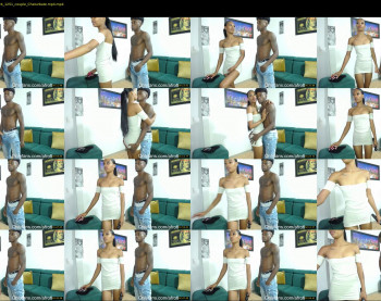 afro_happy__06 — 4 minute Chaturbate couple cam show recording, 720p, Jan 6, 2024