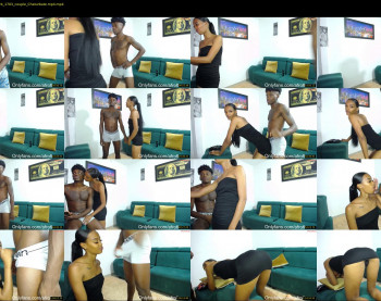 afro_happy__06 — 84 minute Chaturbate couple cam show recording, 720p, Jan 6, 2024