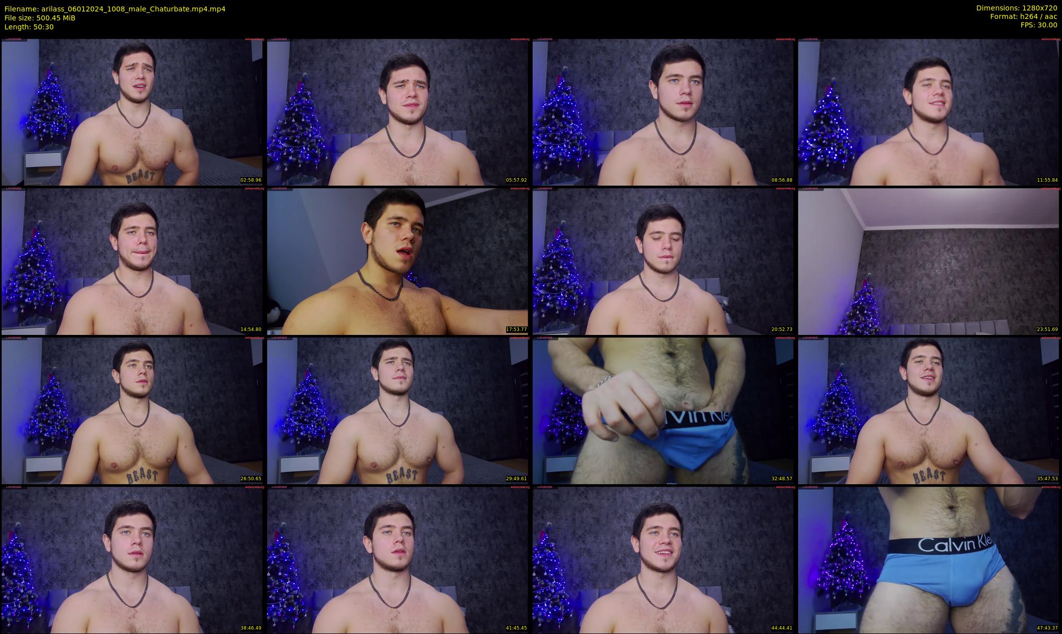 arilass — 51 minute Chaturbate male cam show recording, 720p, Jan 6, 2024