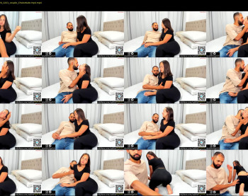 ashleyandzamir — 12 minute Chaturbate couple cam show recording, 720p, Jan 6, 2024