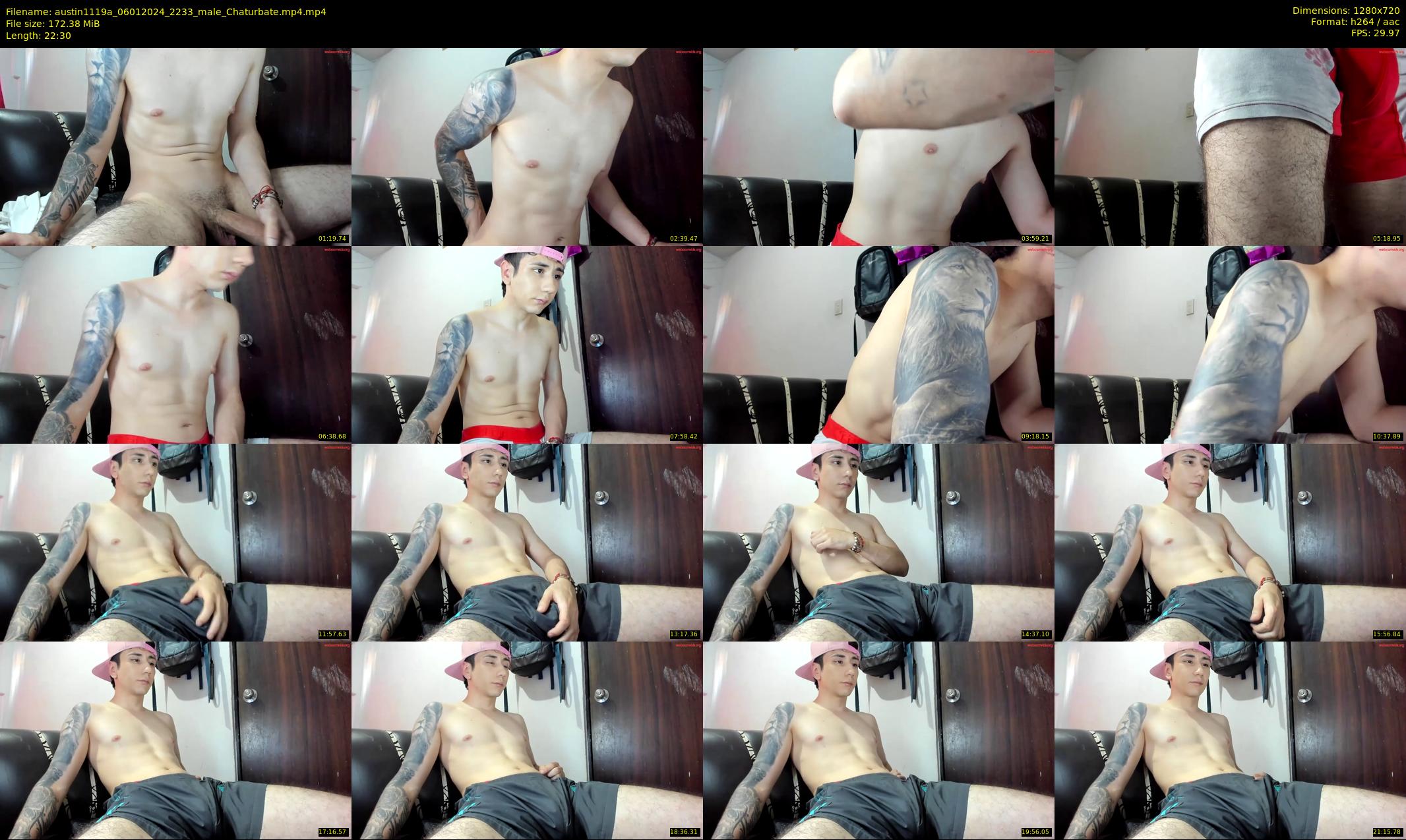 austin1119a — 23 minute Chaturbate male cam show recording, 720p, Jan 6, 2024