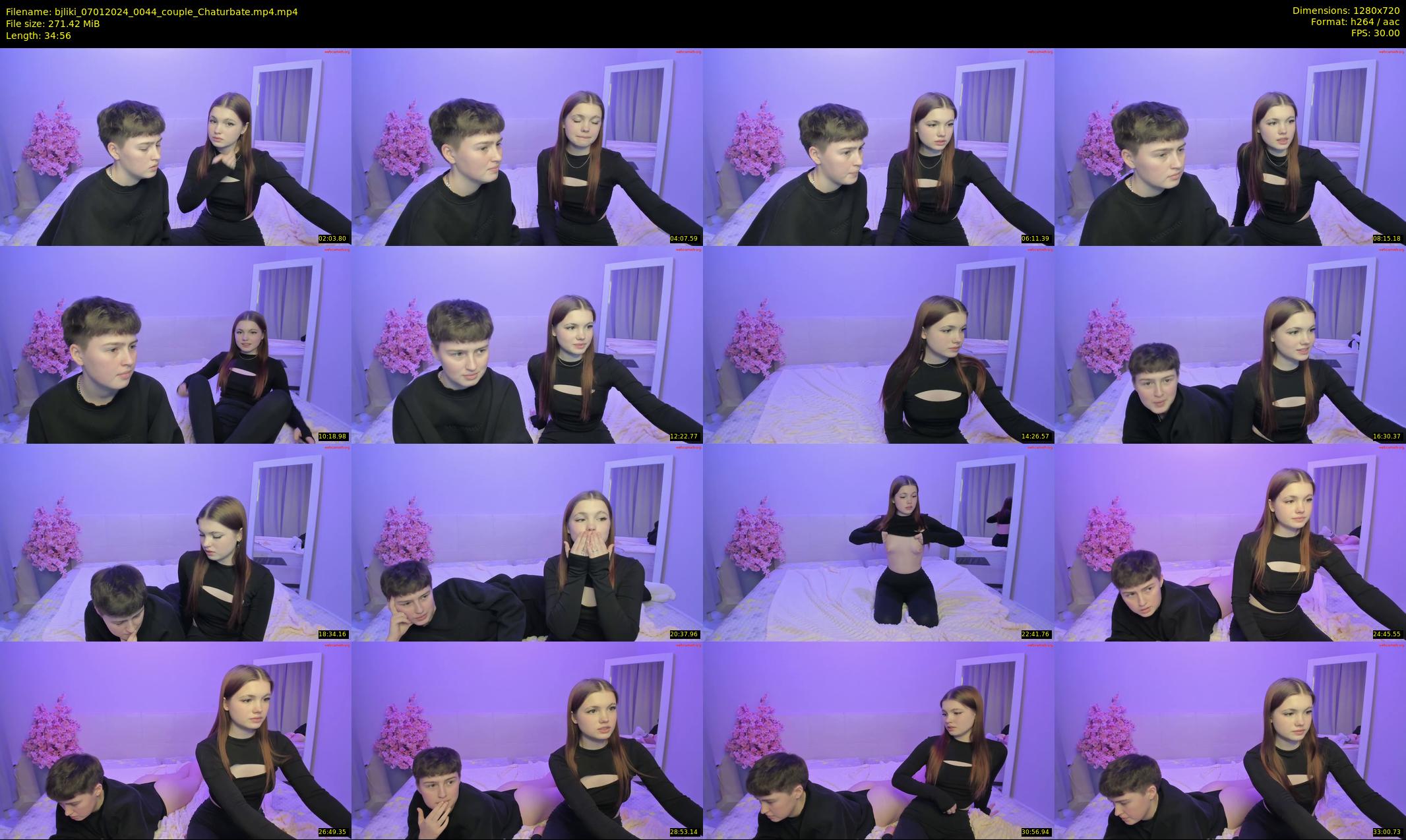 bjliki — 35 minute Chaturbate couple cam show recording, 720p, Jan 7, 2024