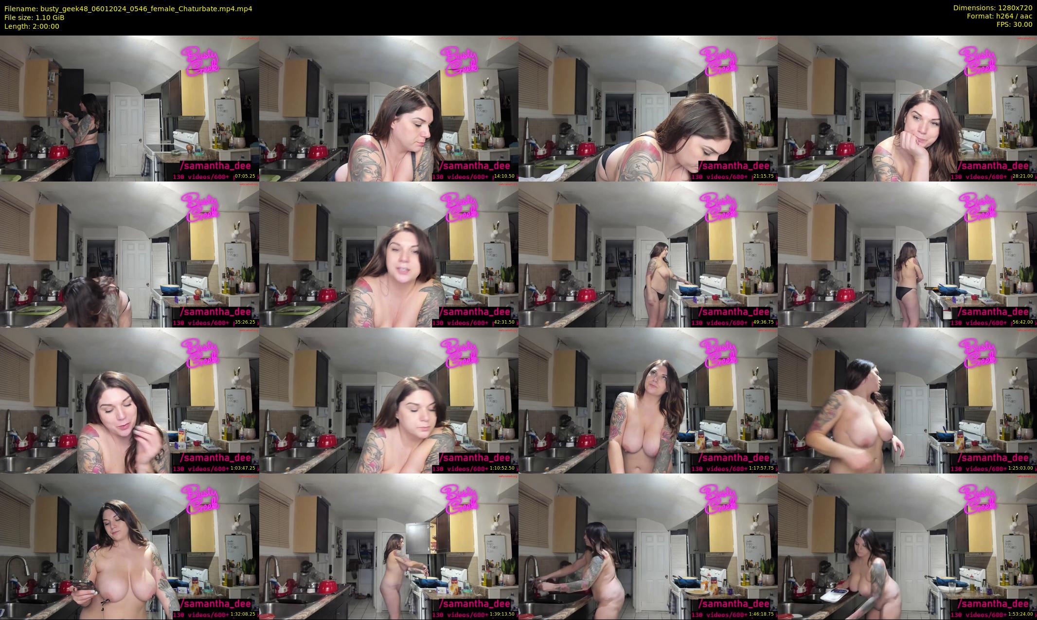 busty_geek48 — 120 minute Chaturbate female cam show recording, 720p, Jan 6, 2024