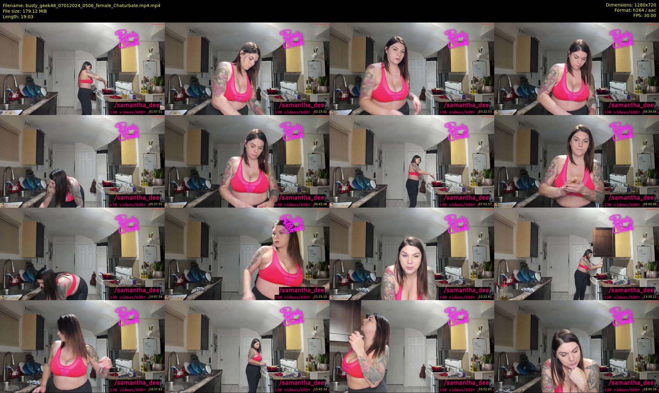 busty_geek48 — 20 minute Chaturbate female cam show recording, 720p, Jan 7, 2024