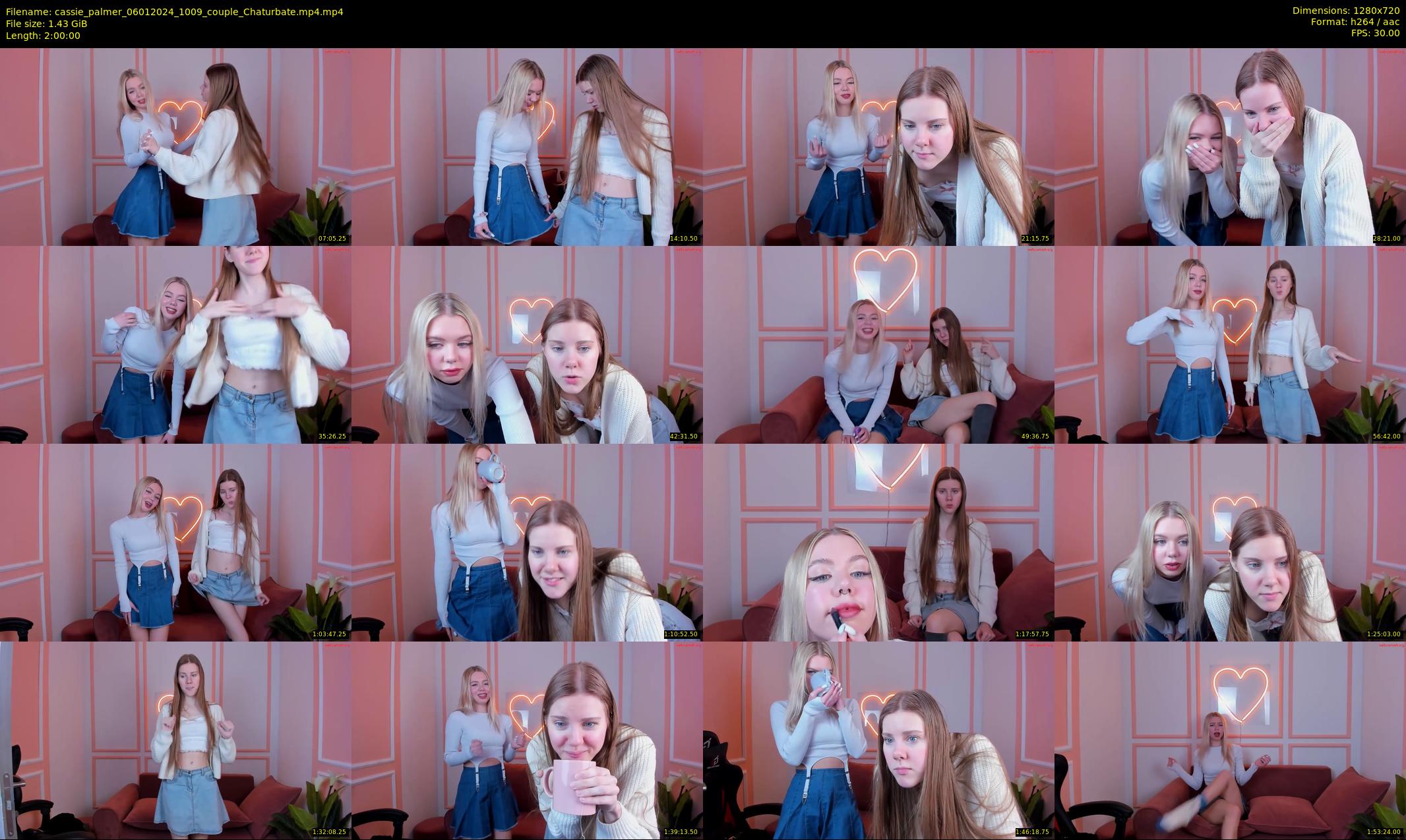 cassie_palmer — 120 minute Chaturbate female cam show recording, 720p, Jan 6, 2024