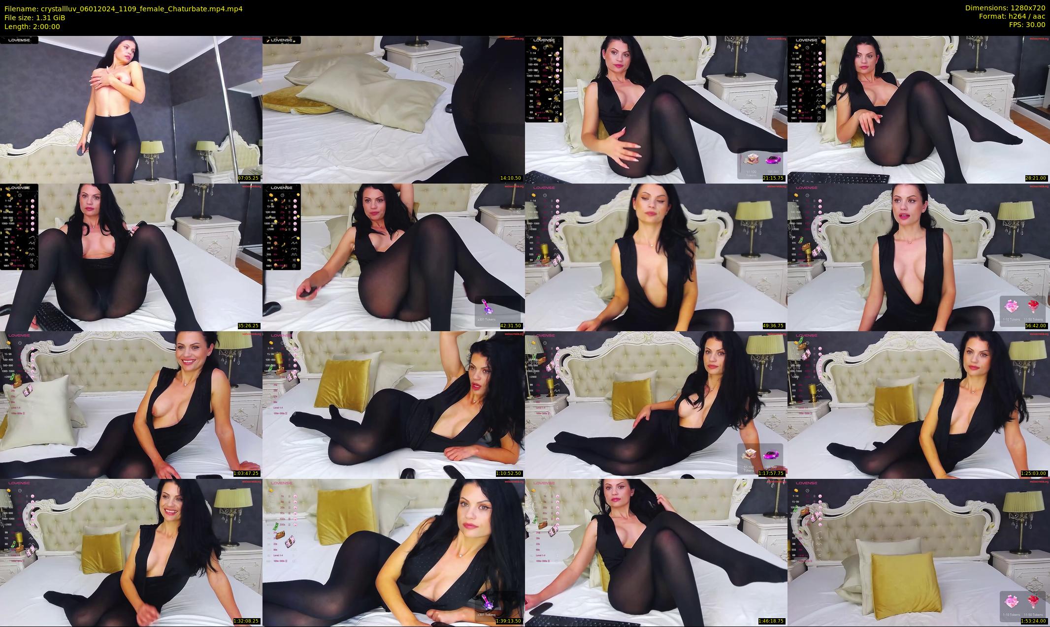 crystallluv — 120 minute Chaturbate female cam show recording, 720p, Jan 6, 2024