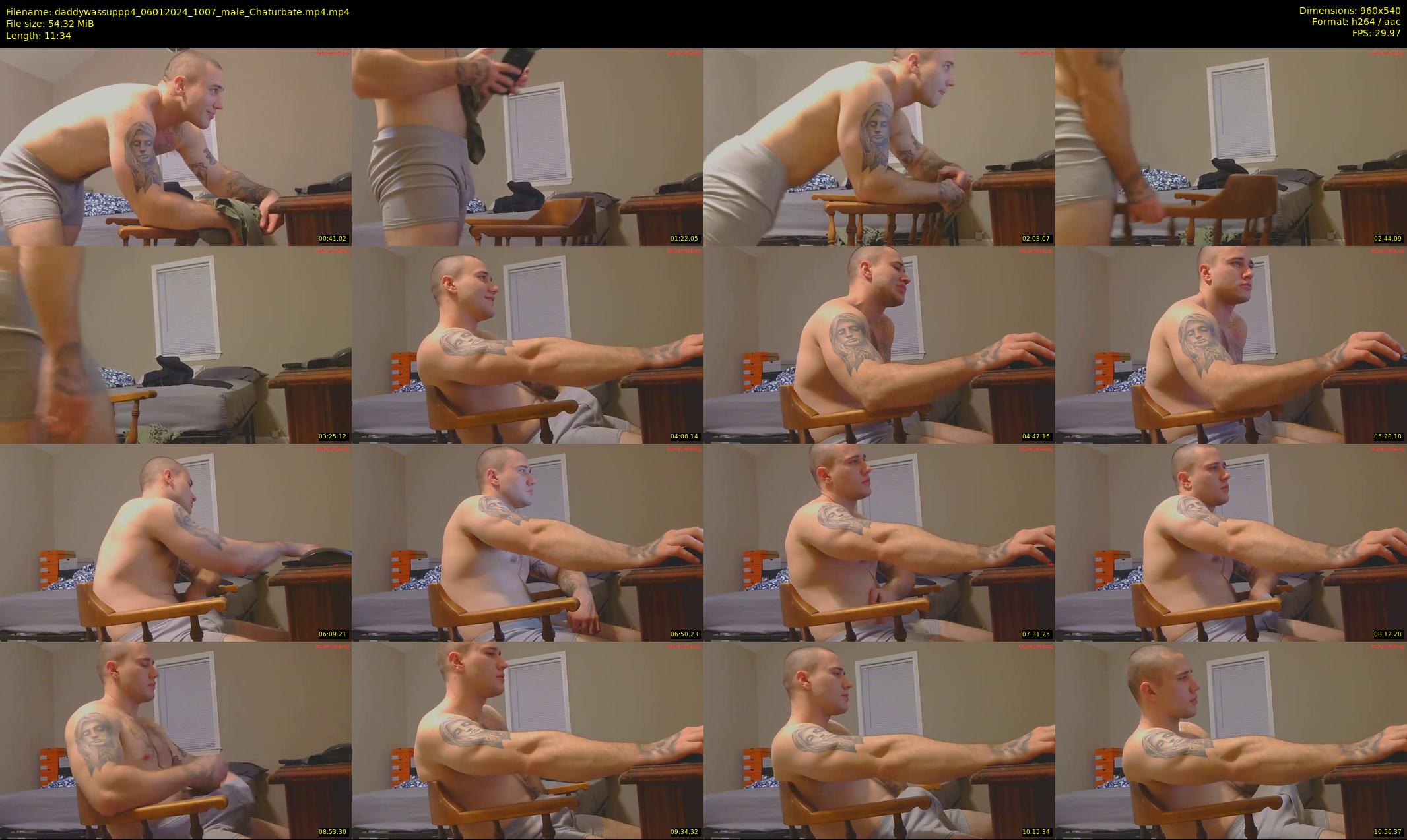 daddywassuppp4 — 12 minute Chaturbate male cam show recording, 480p, Jan 6, 2024