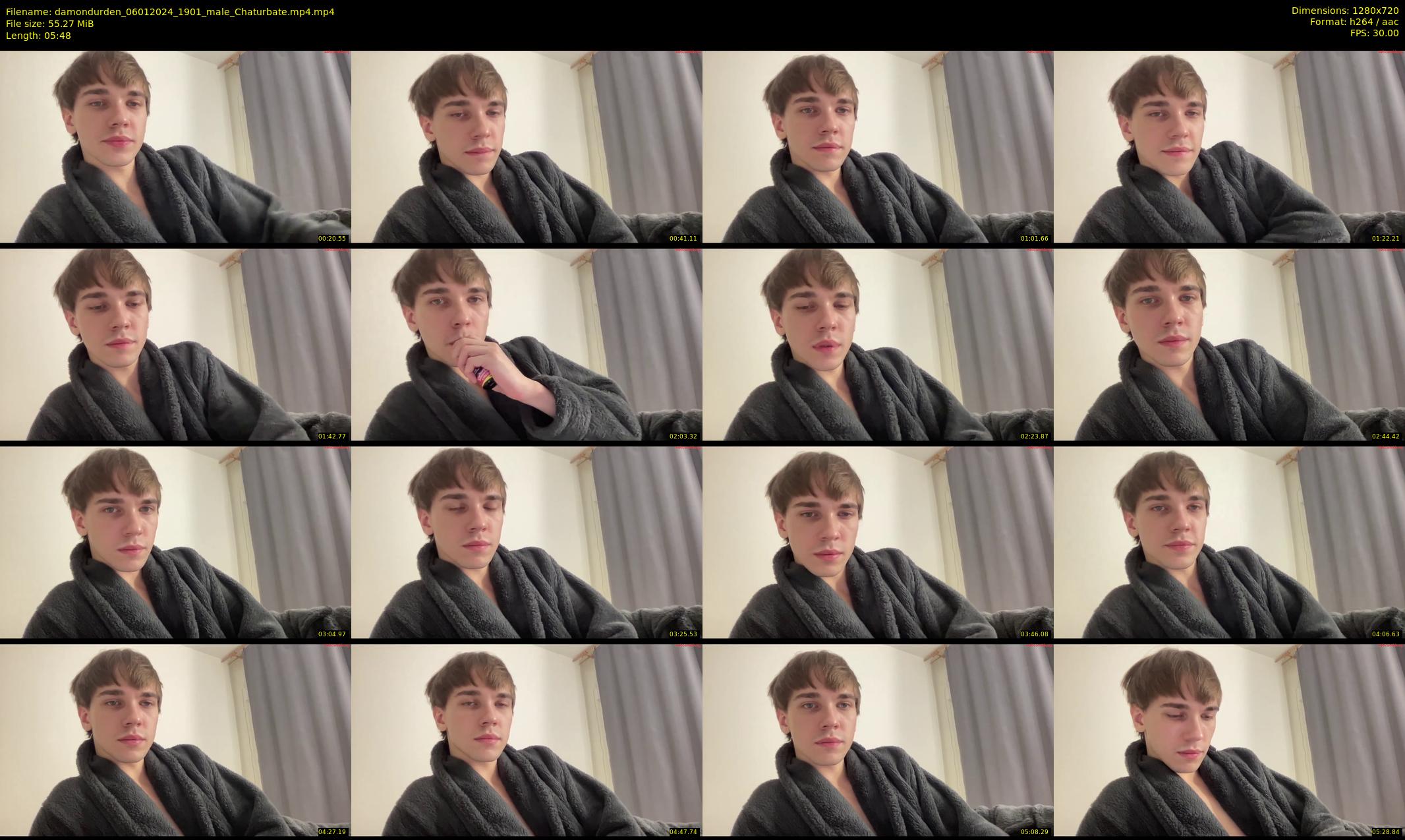 damondurden — 6 minute Chaturbate male cam show recording, 720p, Jan 6, 2024