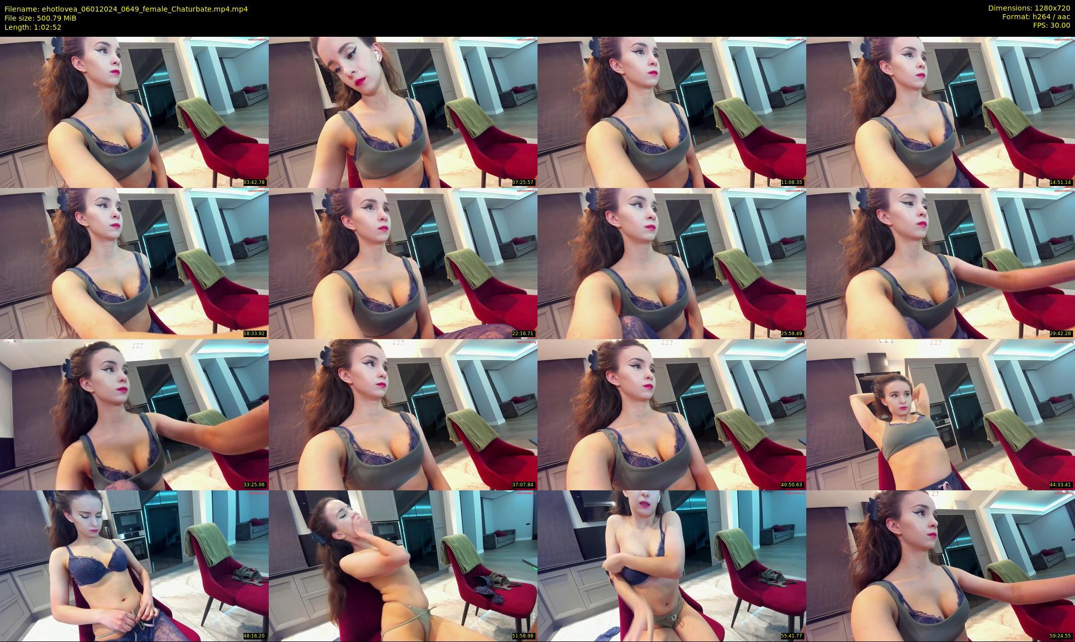 ehotlovea — 63 minute Chaturbate female cam show recording, 720p, Jan 6, 2024