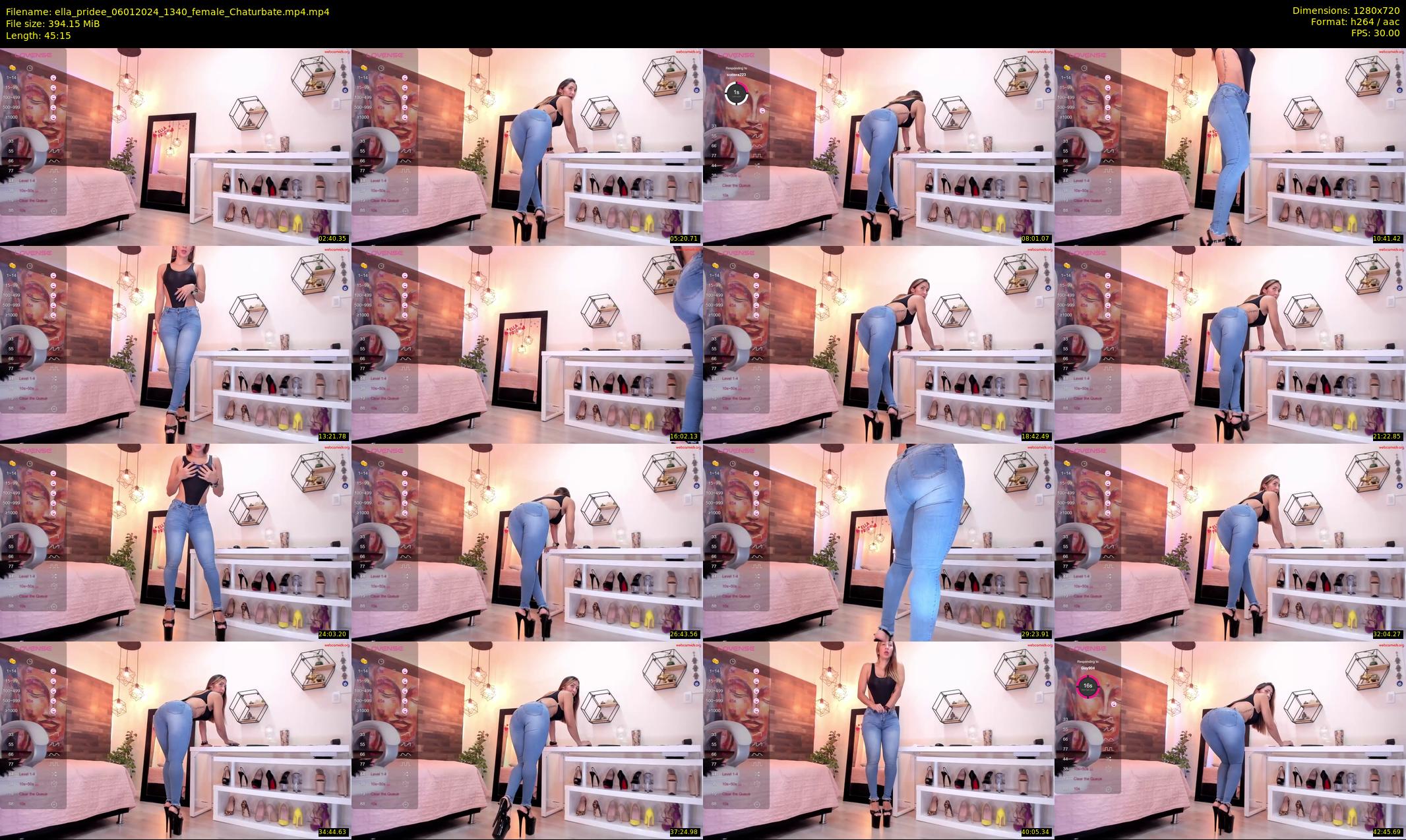 ella_pridee — 46 minute Chaturbate female cam show recording, 720p, Jan 6, 2024