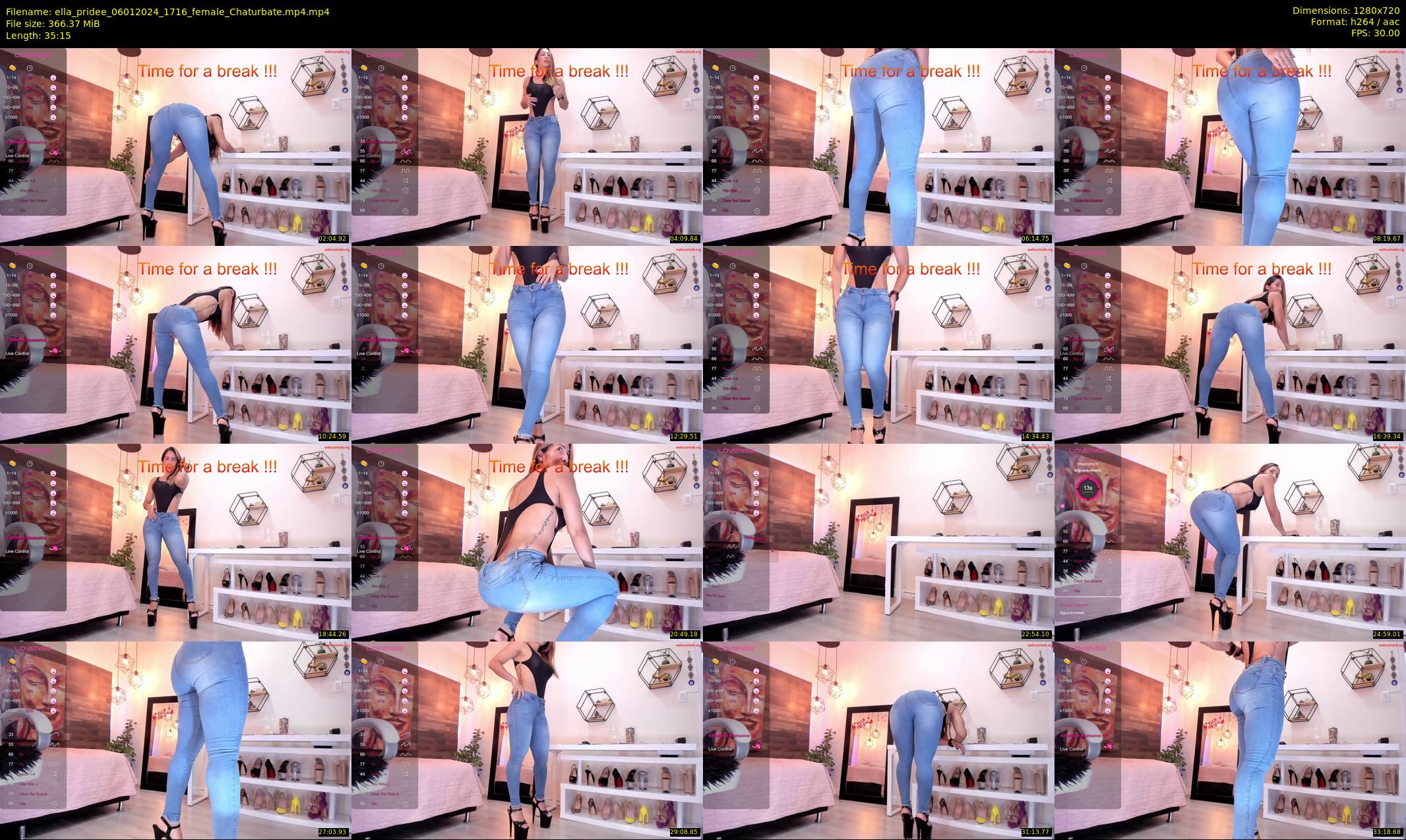 ella_pridee — 36 minute Chaturbate female cam show recording, 720p, Jan 6, 2024