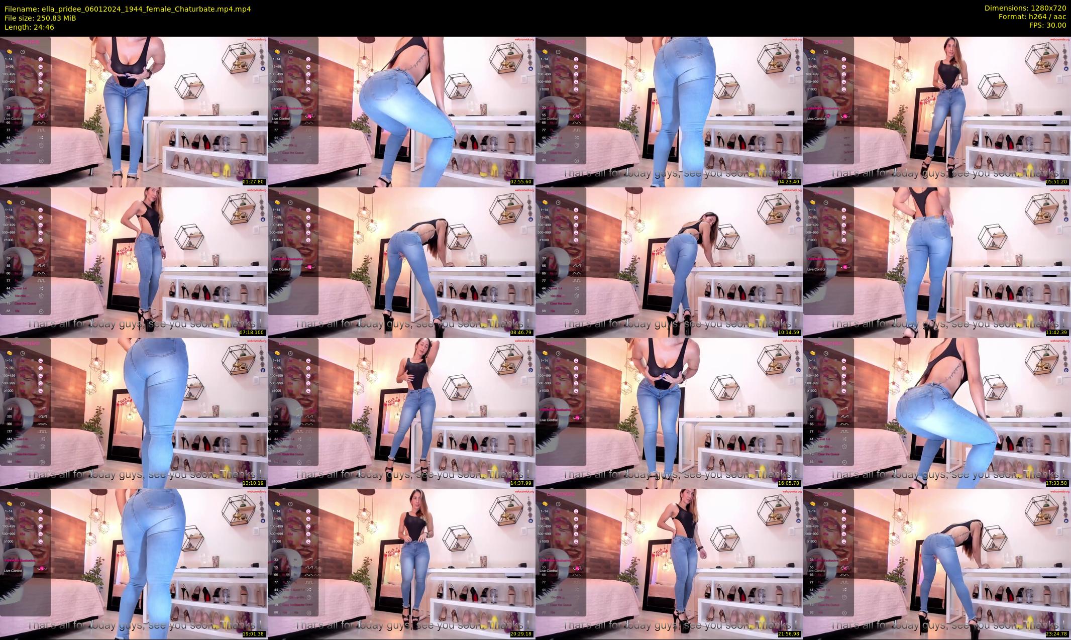 ella_pridee — 25 minute Chaturbate female cam show recording, 720p, Jan 6, 2024