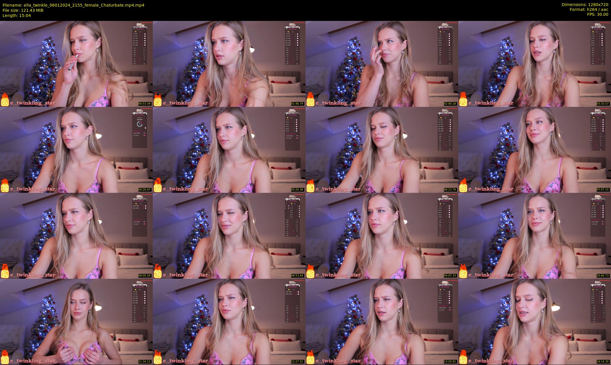 ella_twinkle — 16 minute Chaturbate female cam show recording, 720p, Jan 6, 2024
