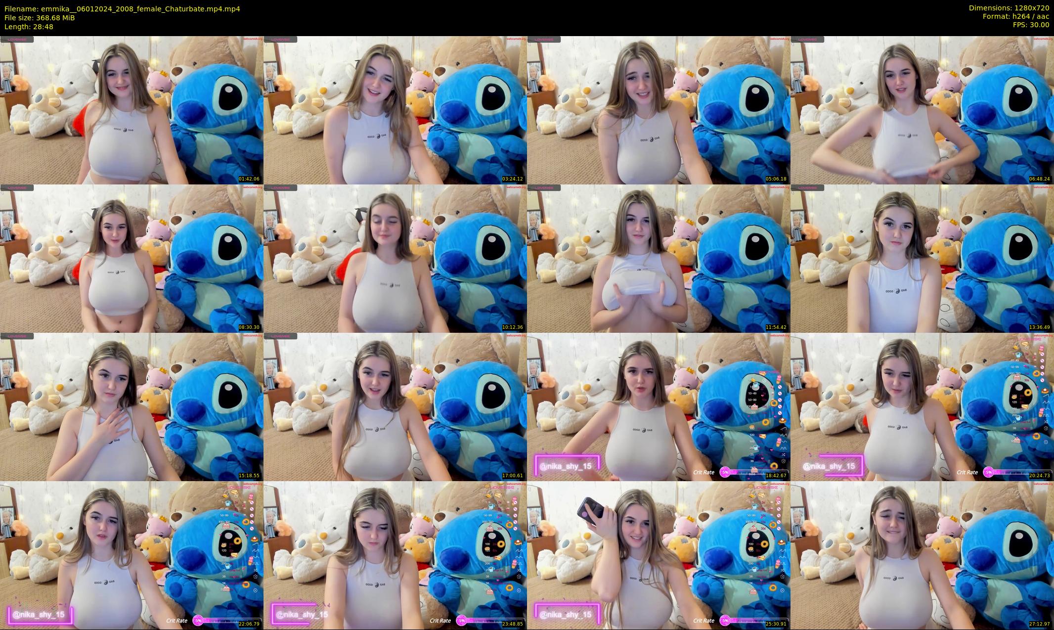 emmika_ — 29 minute Chaturbate female cam show recording, 720p, Jan 6, 2024
