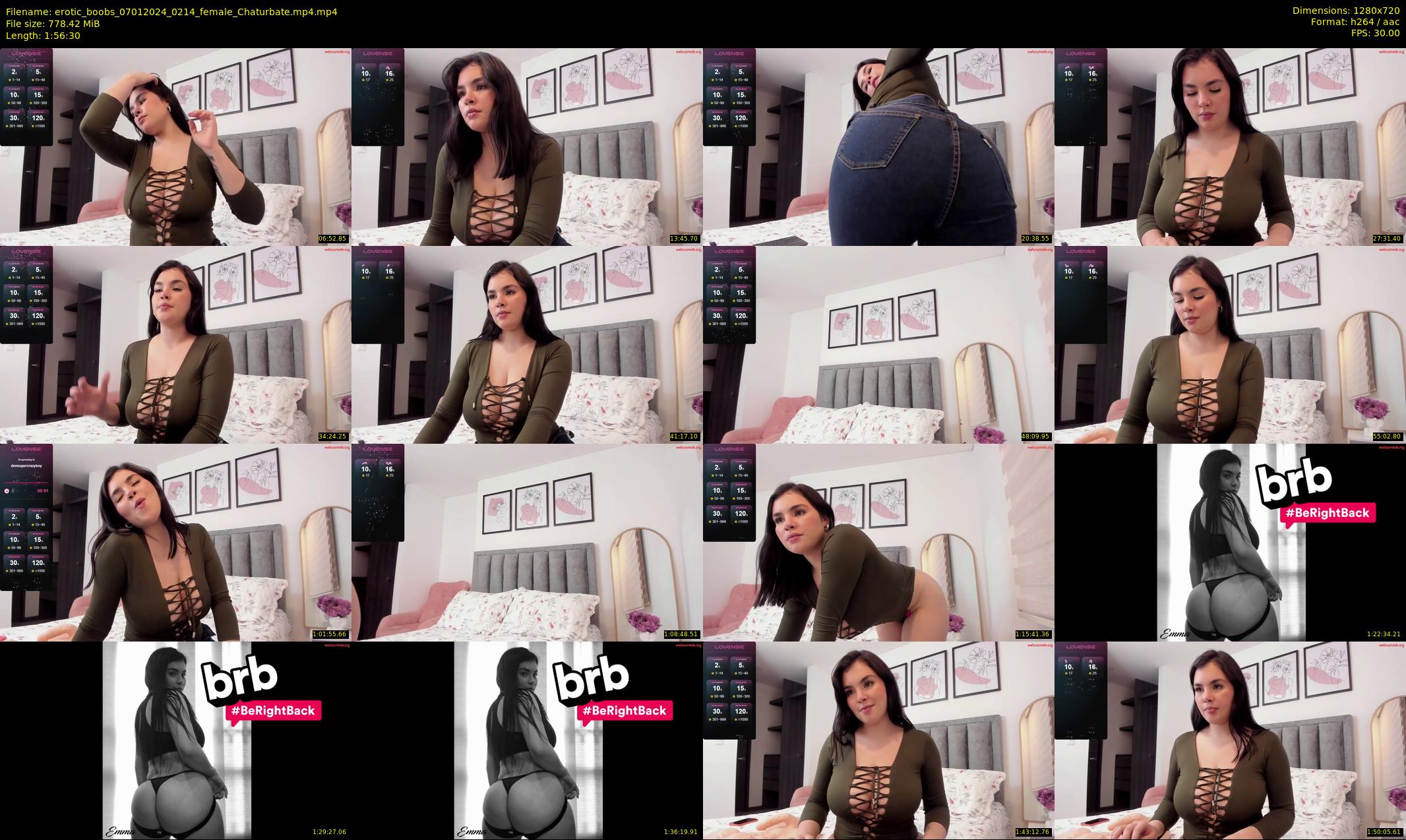 erotic_boobs — 117 minute Chaturbate female cam show recording, 720p, Jan 7, 2024