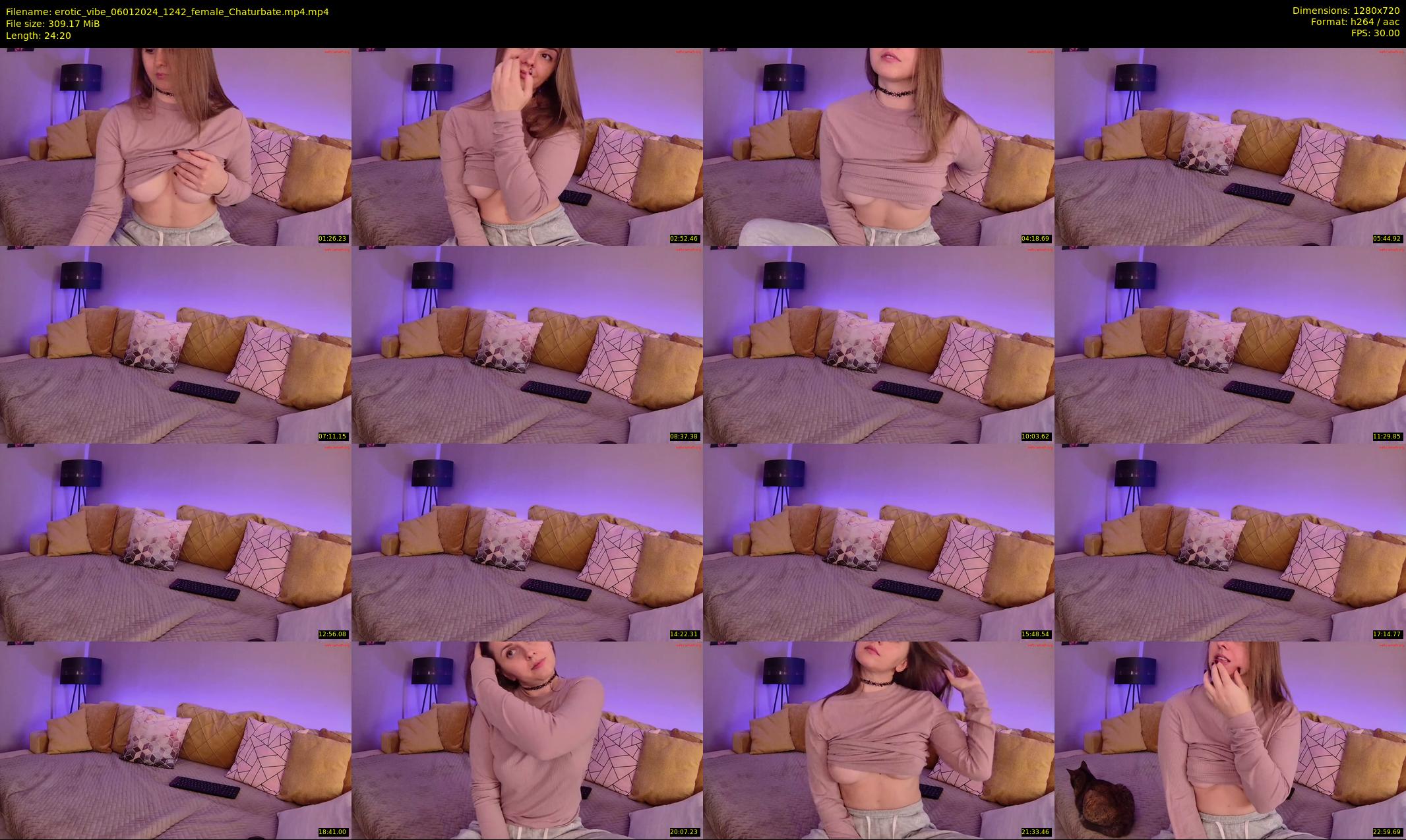 erotic_vibe — 25 minute Chaturbate female cam show recording, 720p, Jan 6, 2024
