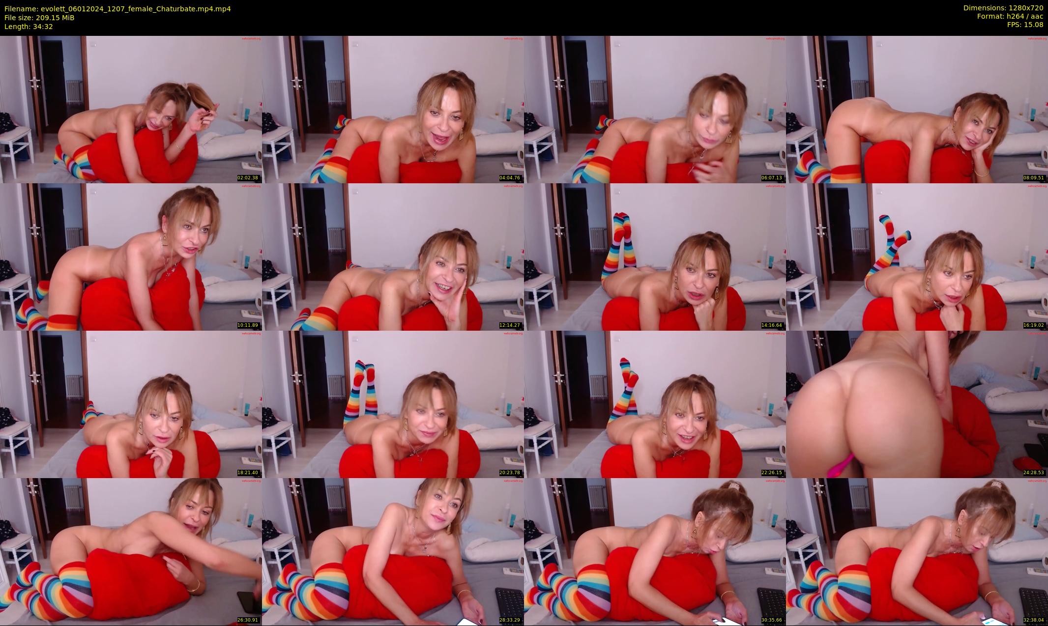 evolett — 35 minute Chaturbate female cam show recording, 720p, Jan 6, 2024