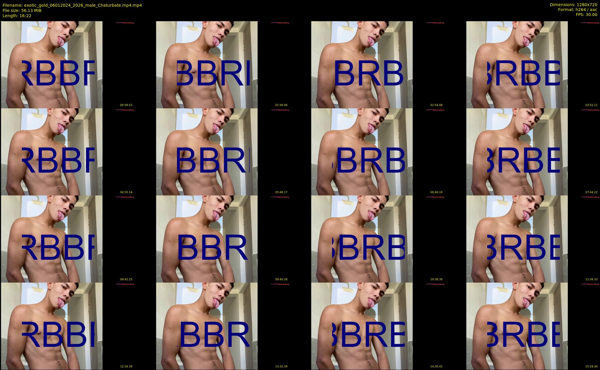 exotic_gold — 17 minute Chaturbate male cam show recording, 720p, Jan 6, 2024