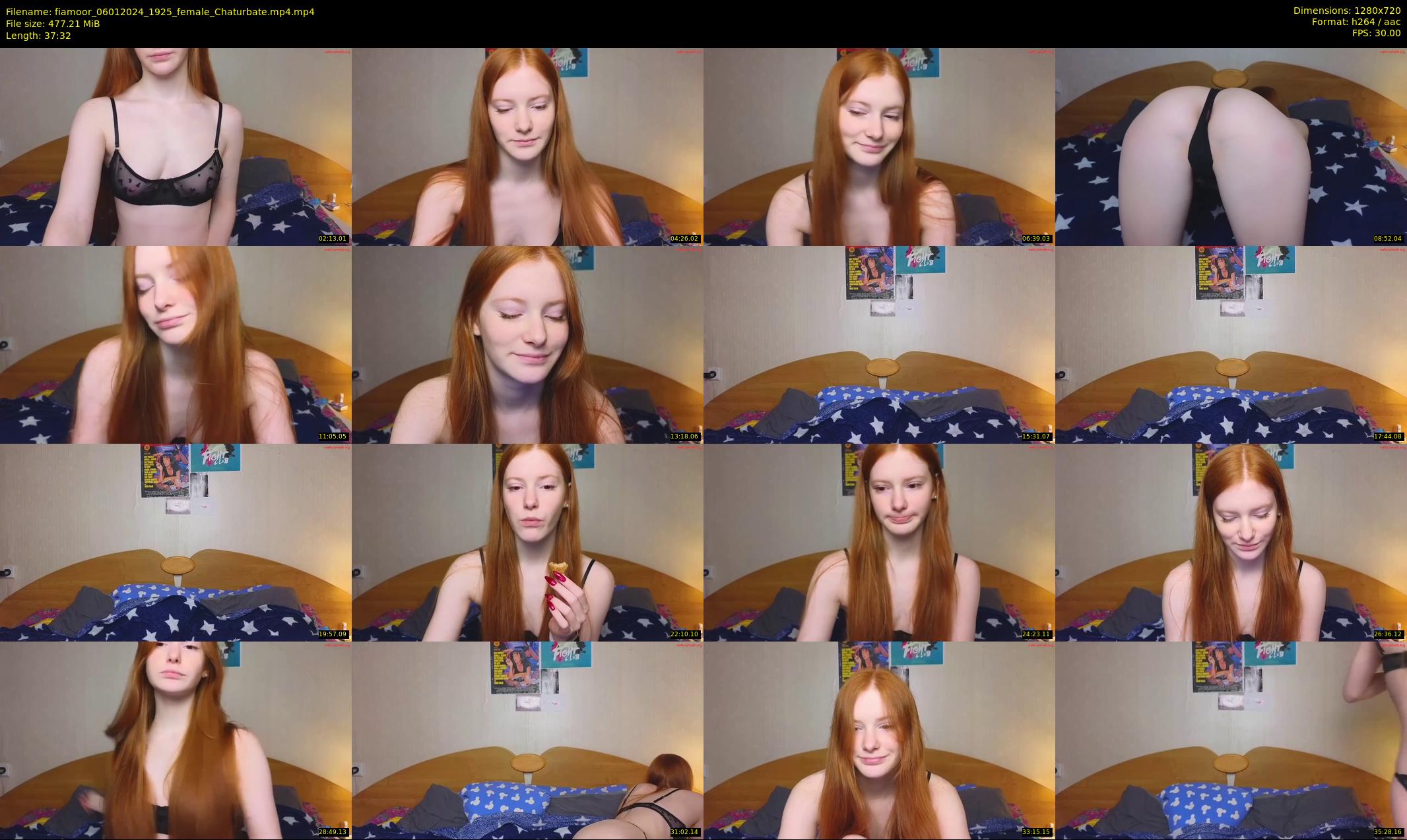fiamoor — 38 minute Chaturbate female cam show recording, 720p, Jan 6, 2024
