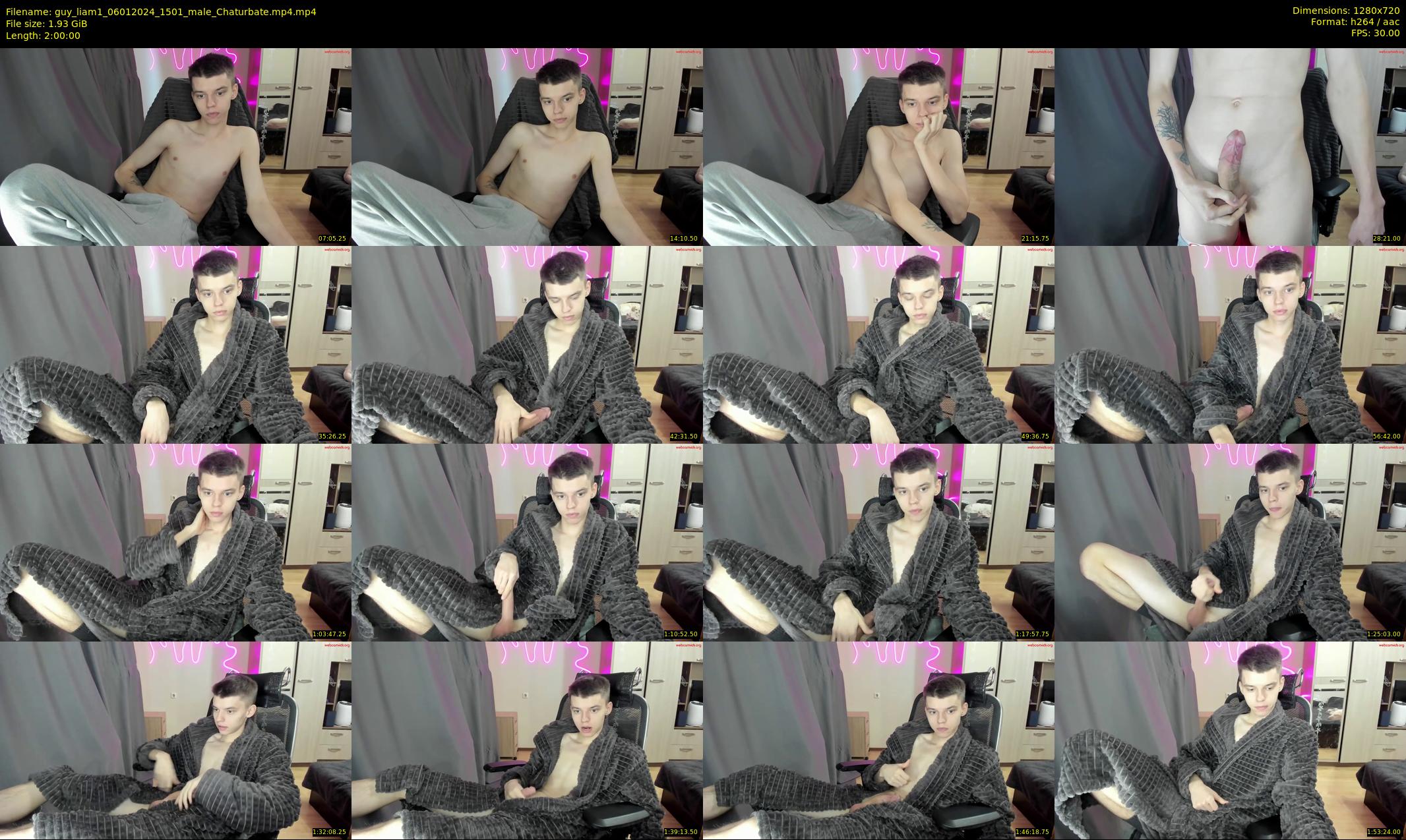 guy_liam1 — 120 minute Chaturbate male cam show recording, 720p, Jan 6, 2024