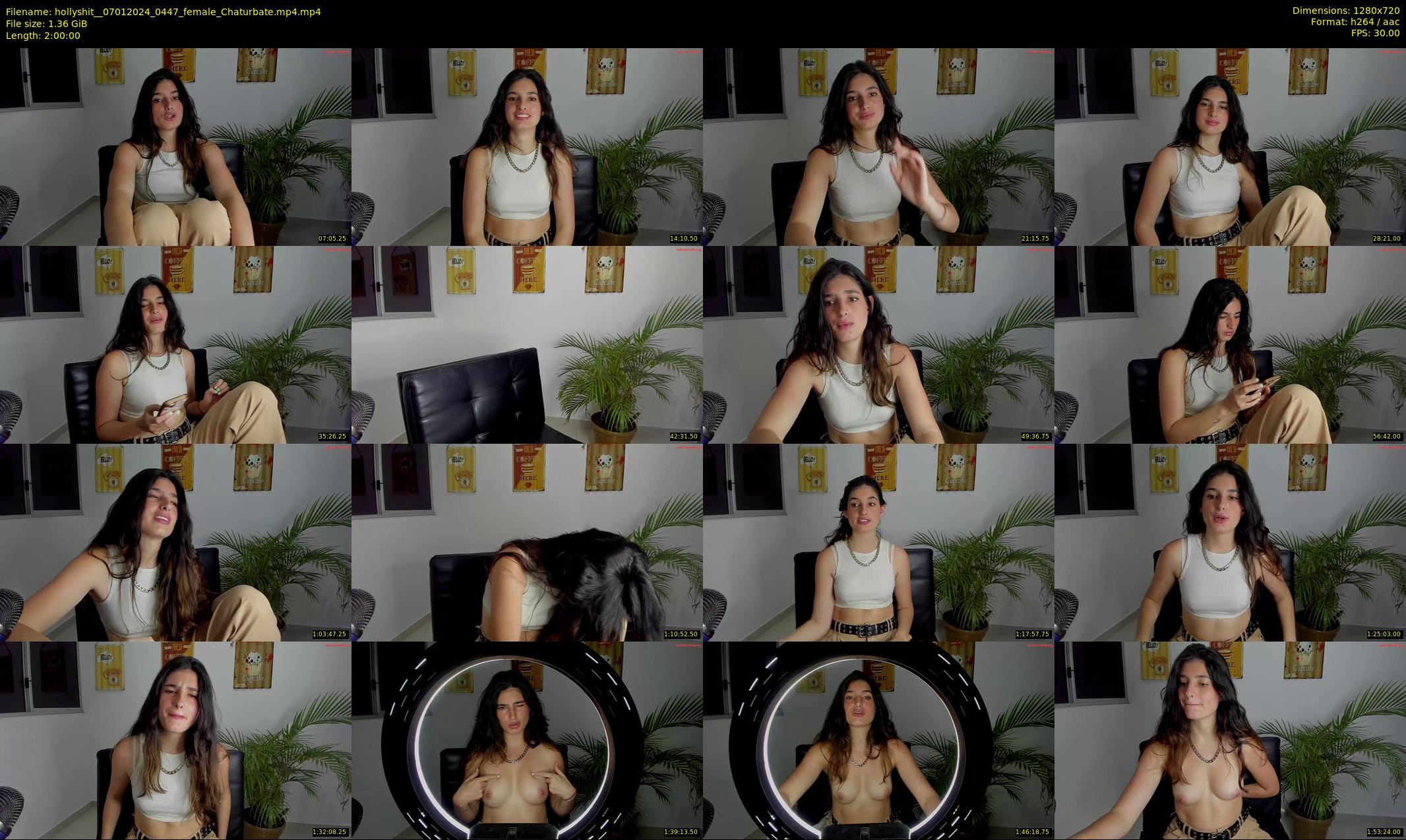 hollyshit_ — 120 minute Chaturbate female cam show recording, 720p, Jan 7, 2024