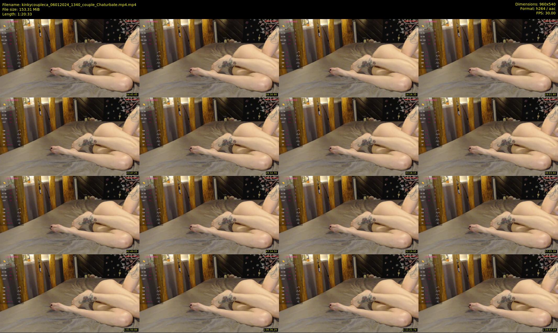 kinkycoupleca — 81 minute Chaturbate couple cam show recording, 480p, Jan 6, 2024