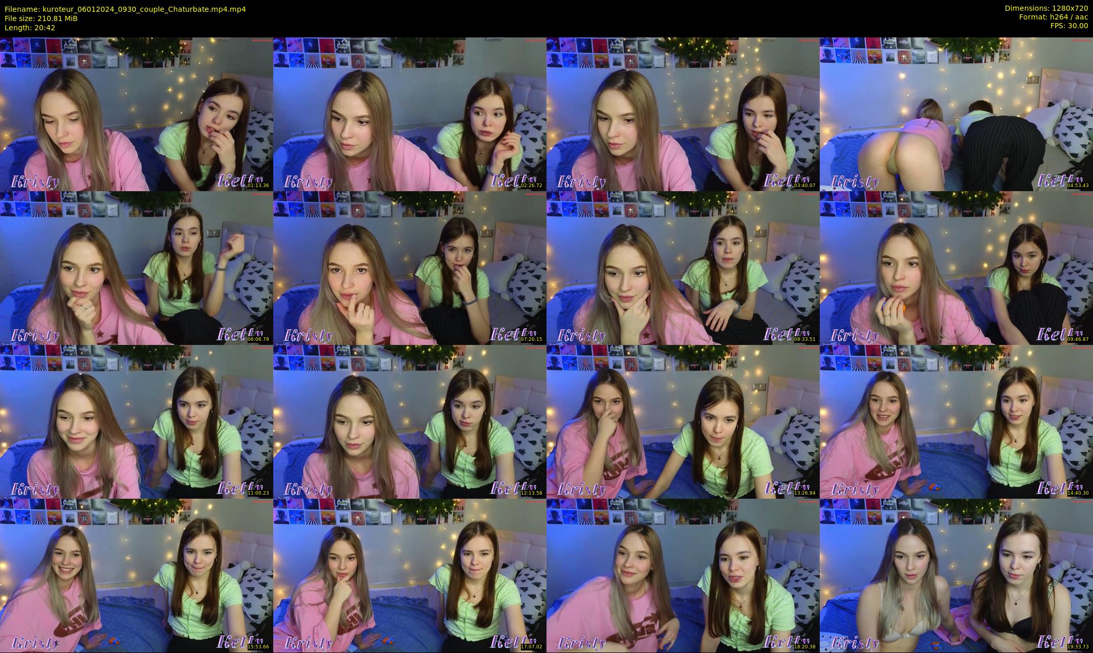 kuroteur — 21 minute Chaturbate couple cam show recording, 720p, Jan 6, 2024