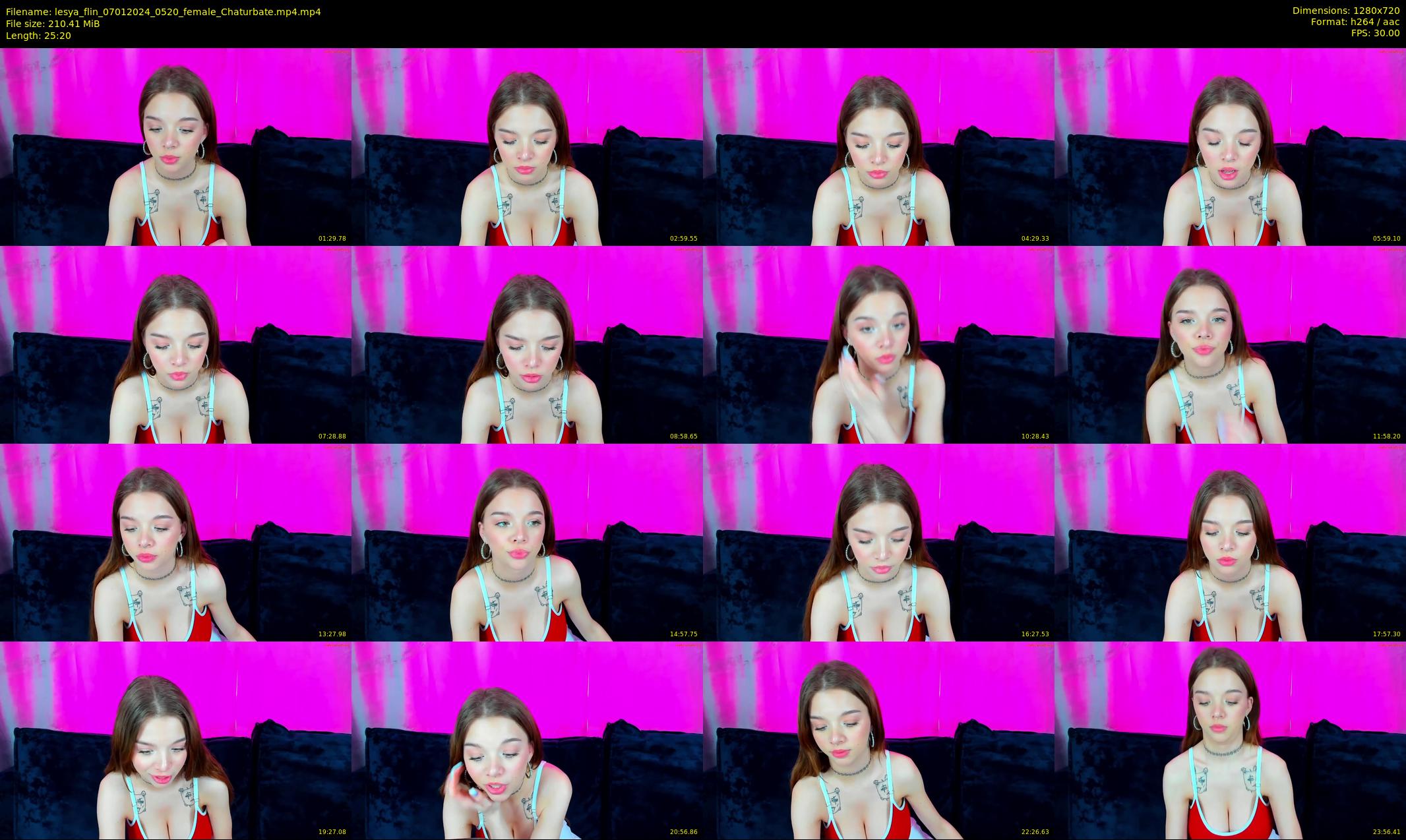 lesya_flin — 26 minute Chaturbate female cam show recording, 720p, Jan 7, 2024