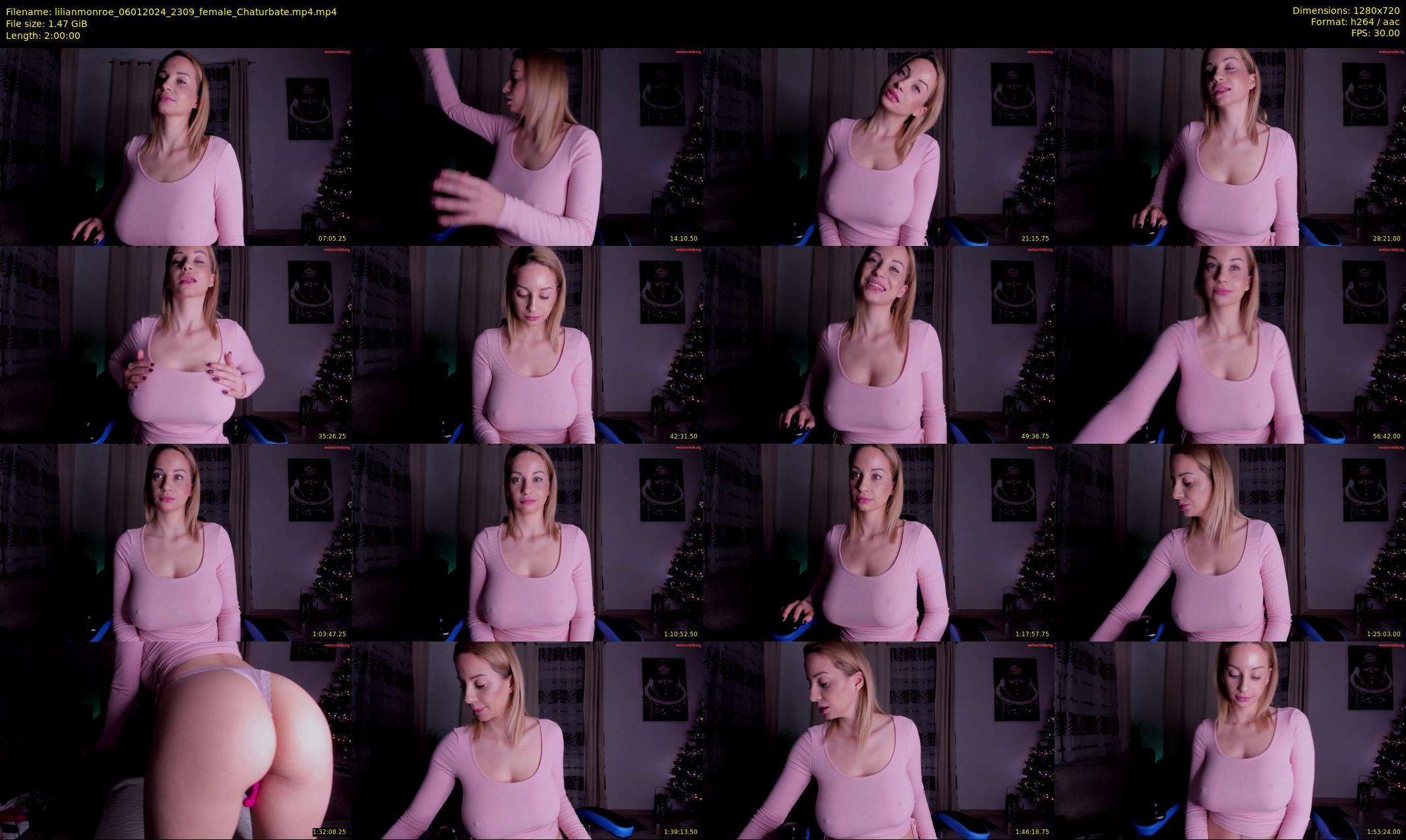 lilianmonroe — 120 minute Chaturbate female cam show recording, 720p, Jan 6, 2024