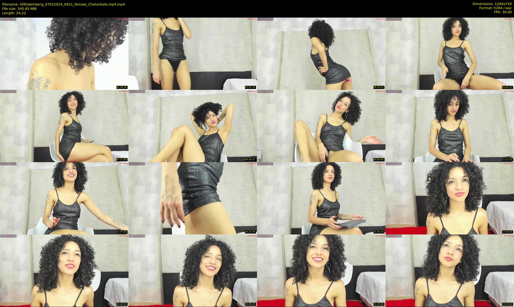 lilithsteinberg — 25 minute Chaturbate female cam show recording, 720p, Jan 7, 2024