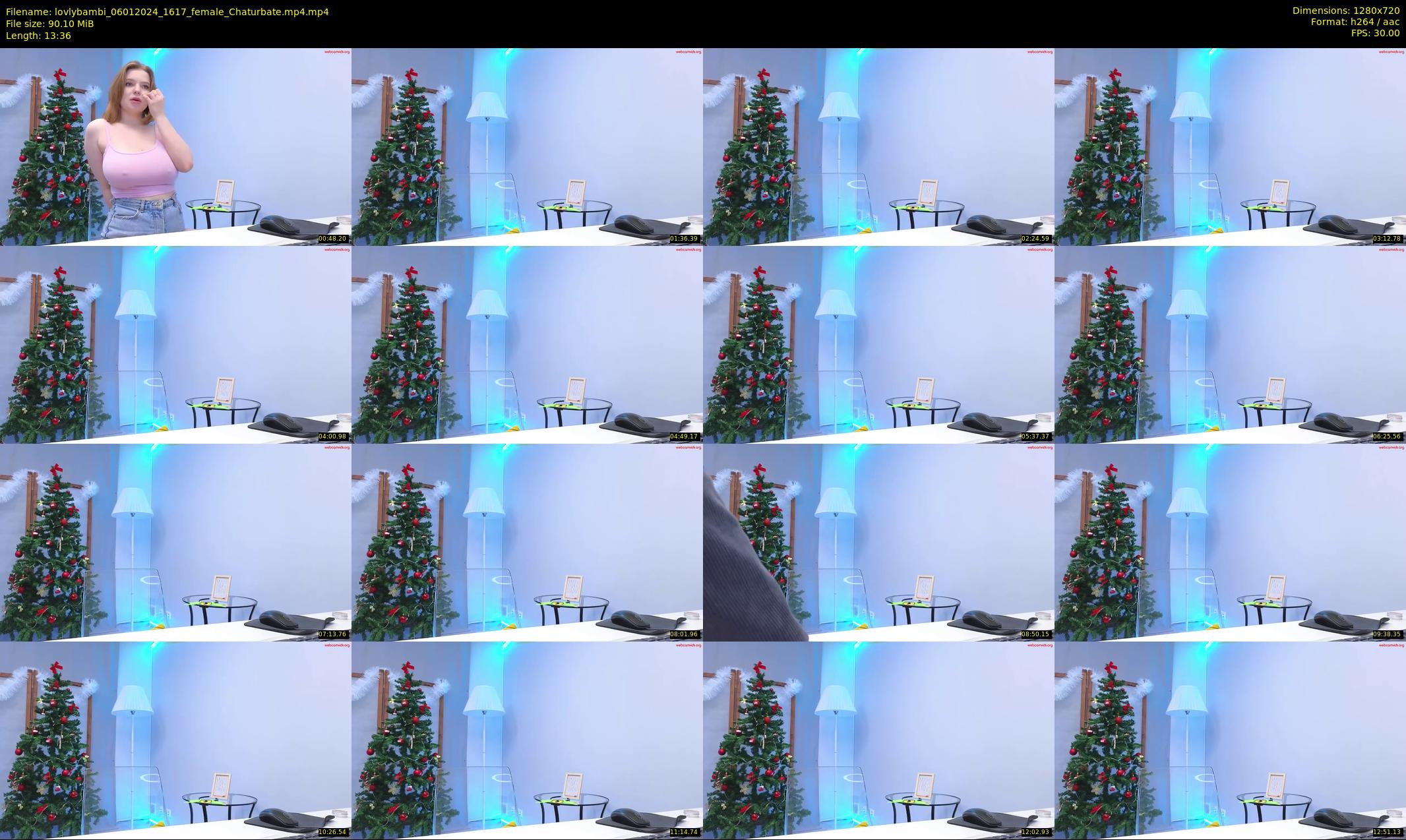 lovlybambi — 14 minute Chaturbate female cam show recording, 720p, Jan 6, 2024