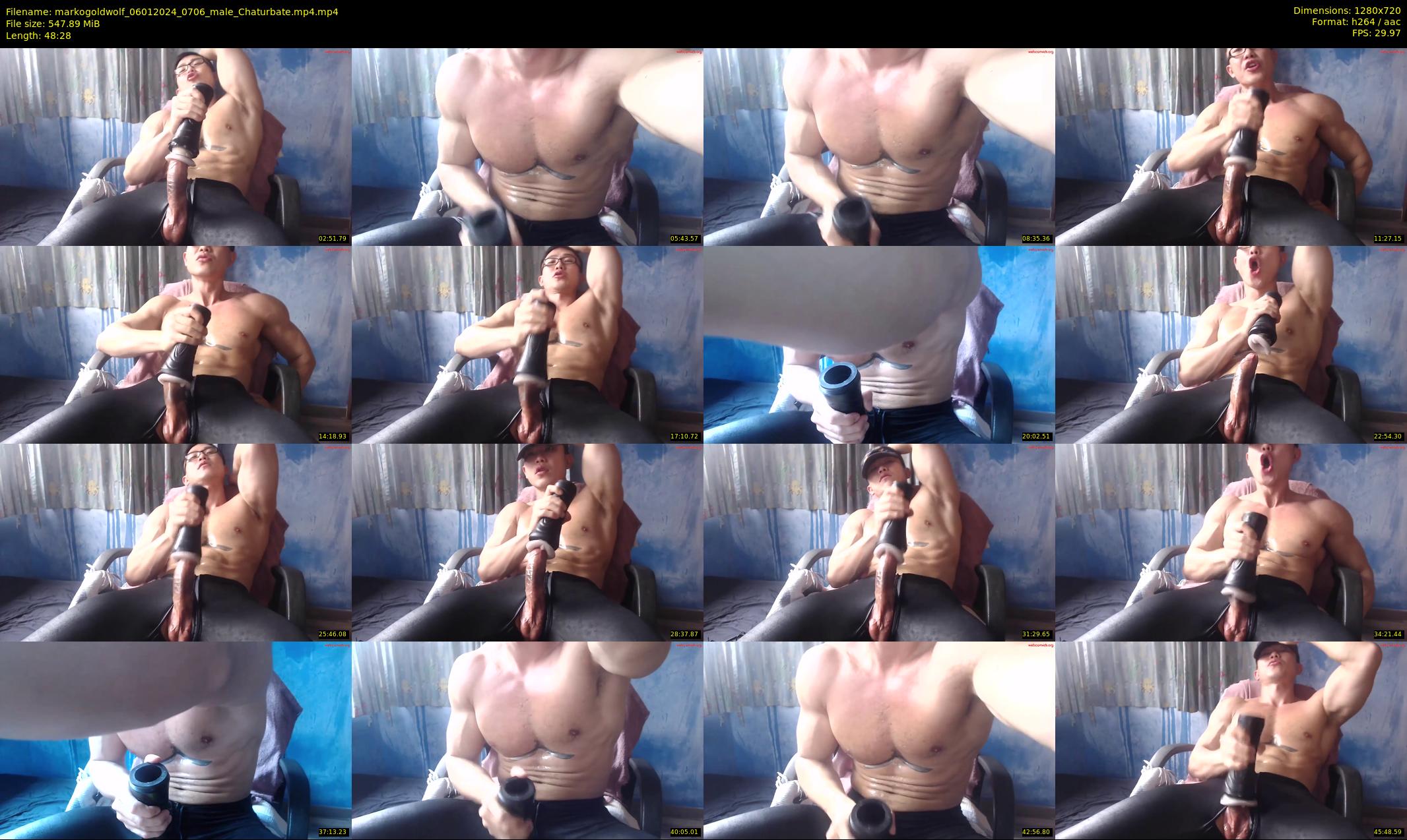 markogoldwolf — 49 minute Chaturbate male cam show recording, 720p, Jan 6, 2024