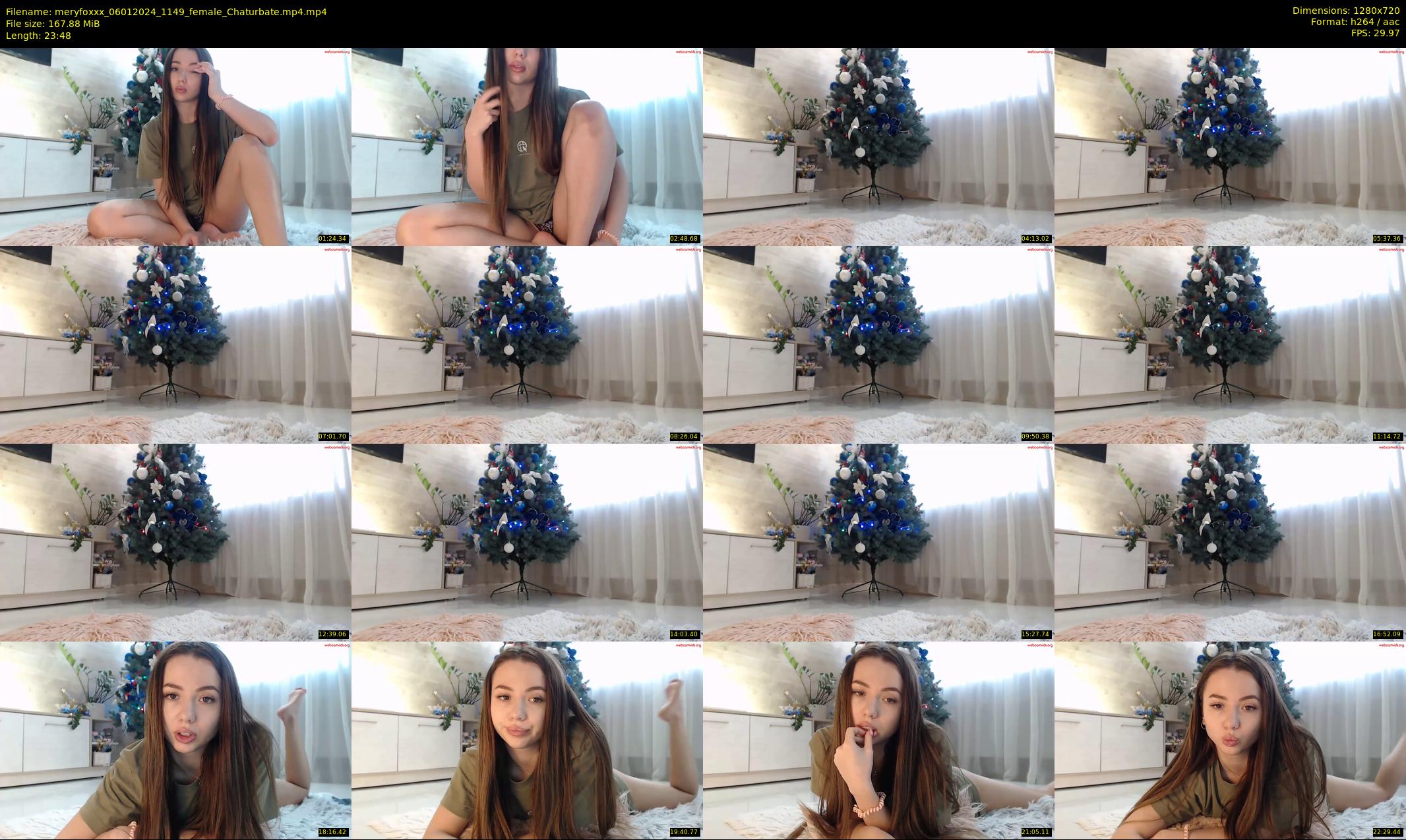 meryfoxxx — 24 minute Chaturbate female cam show recording, 720p, Jan 6, 2024