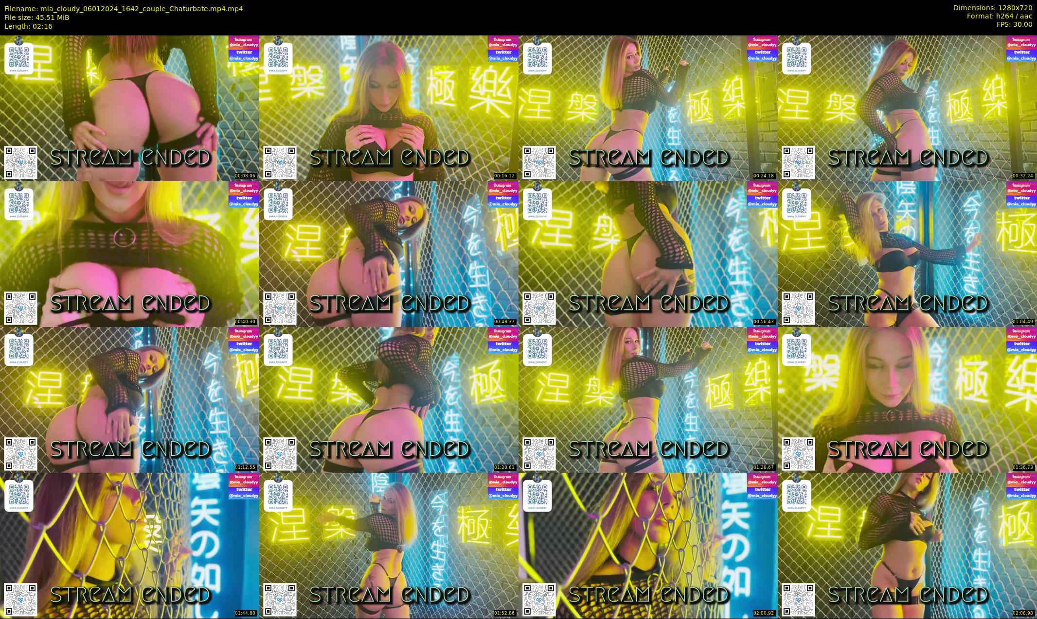 mia_cloudy — 3 minute Chaturbate female cam show recording, 720p, Jan 6, 2024