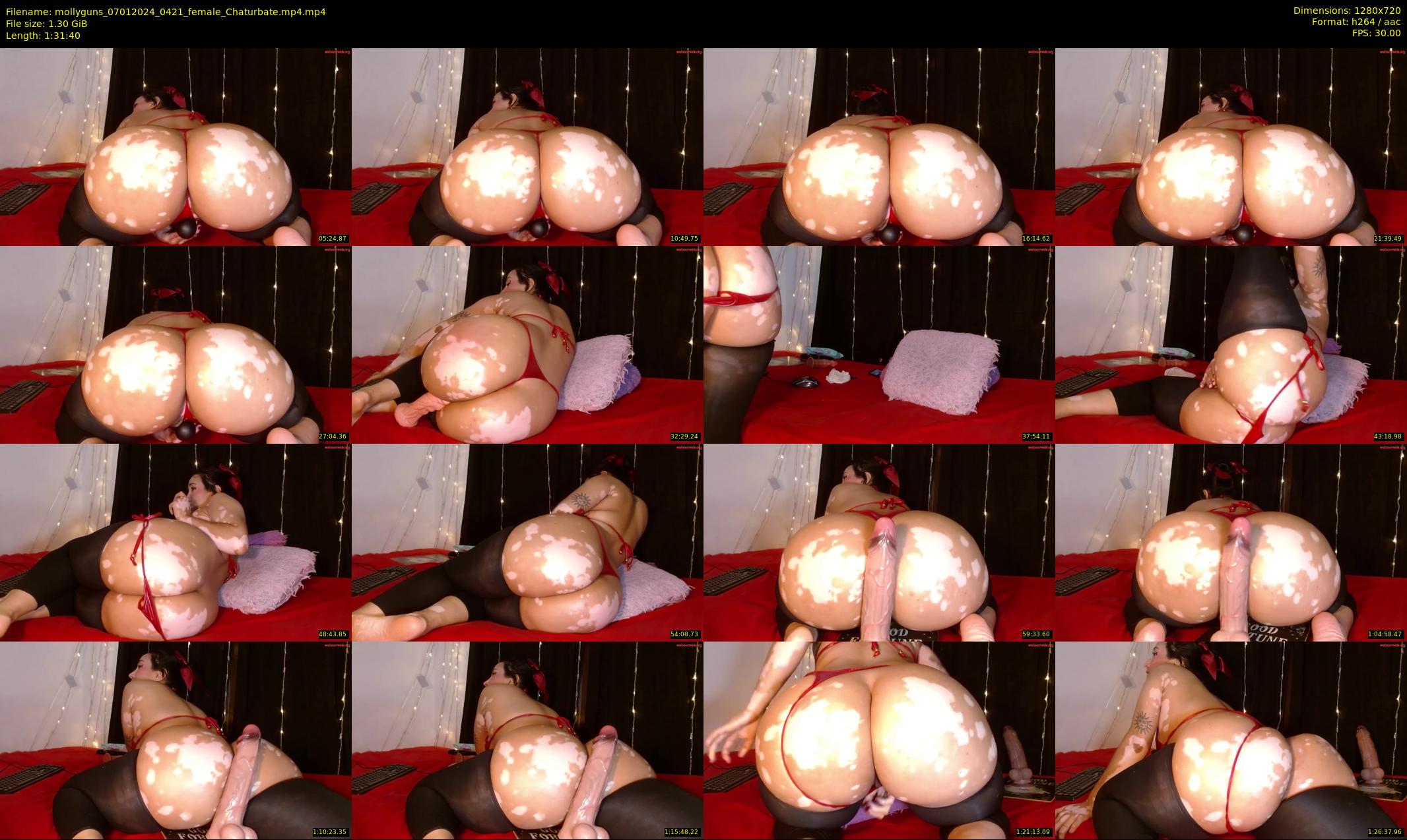 mollyguns — 92 minute Chaturbate female cam show recording, 720p, Jan 7, 2024