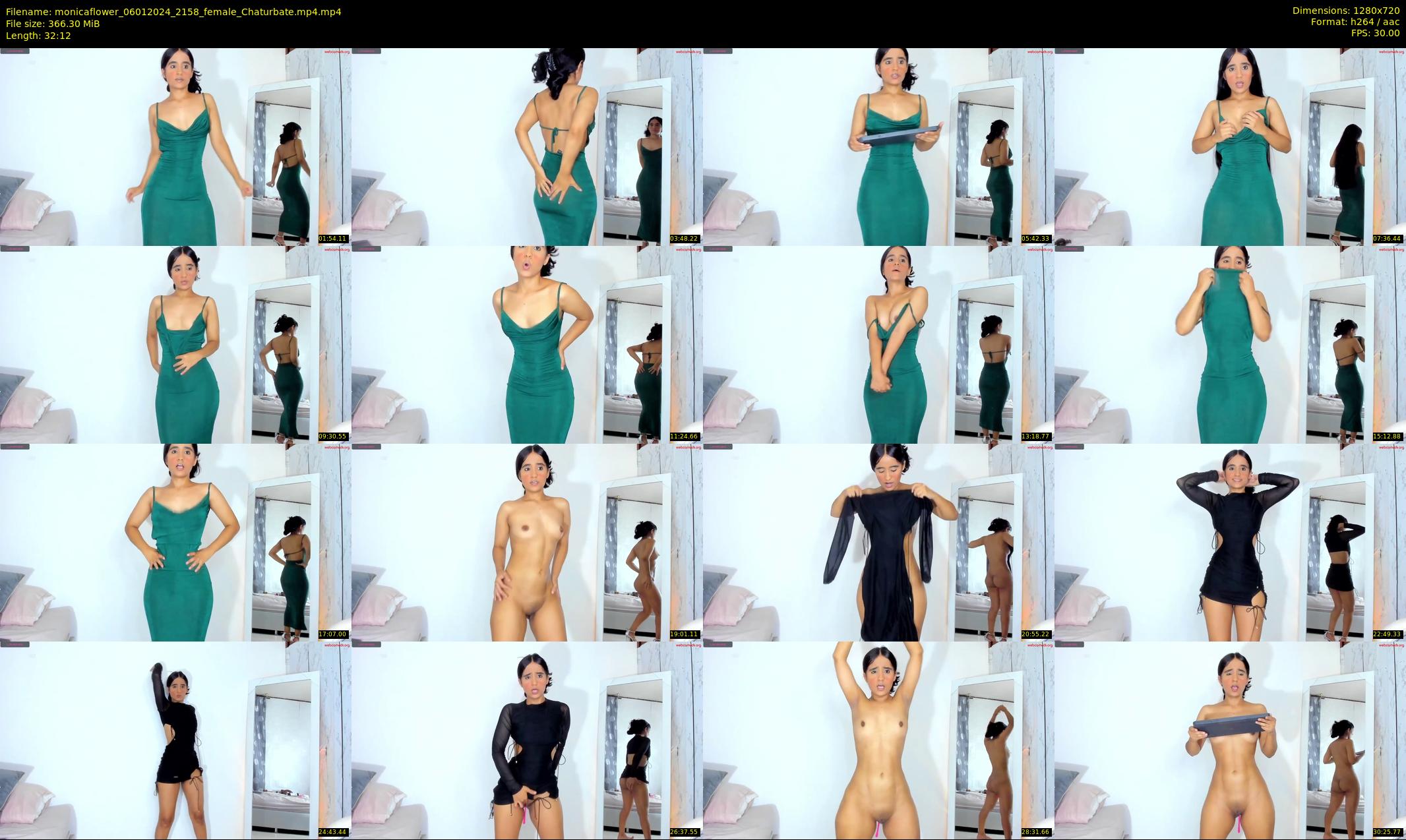 monicaflower — 33 minute Chaturbate female cam show recording, 720p, Jan 6, 2024
