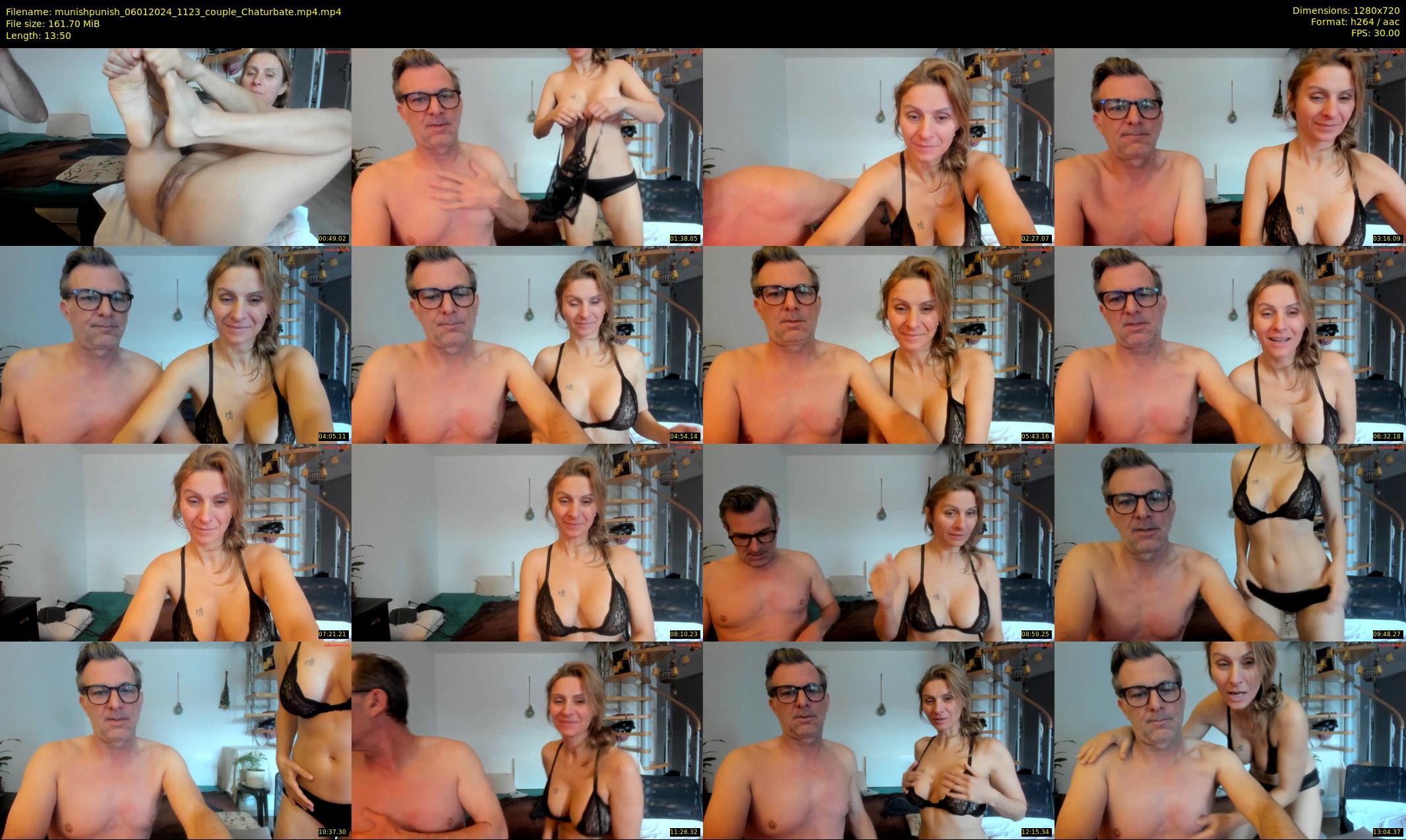 munishpunish — 14 minute Chaturbate couple cam show recording, 720p, Jan 6, 2024