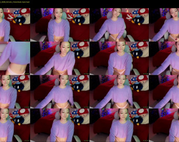 mysweetsofie1 — 4 minute Chaturbate female cam show recording, 720p, Jan 7, 2024