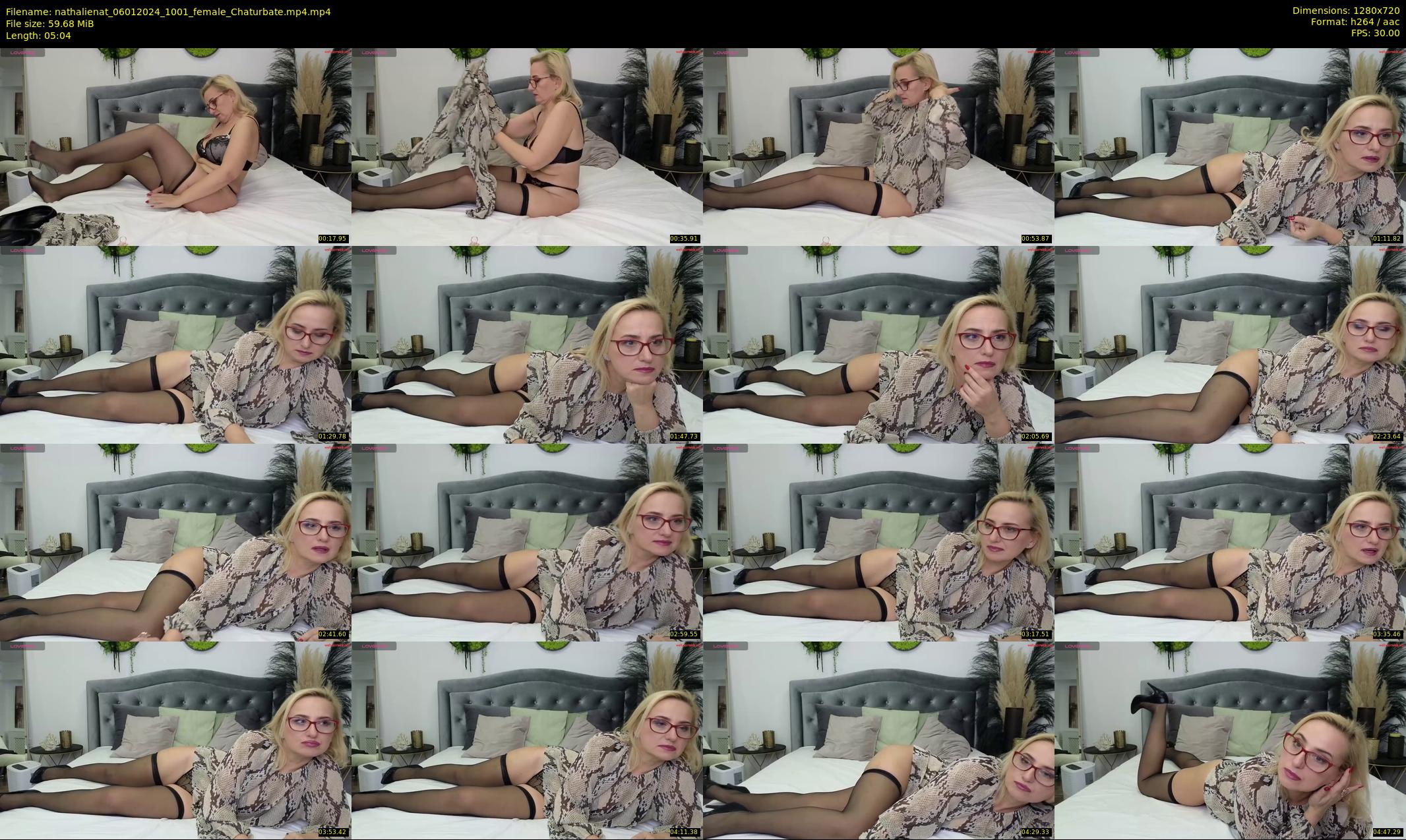 nathalienat — 6 minute Chaturbate female cam show recording, 720p, Jan 6, 2024