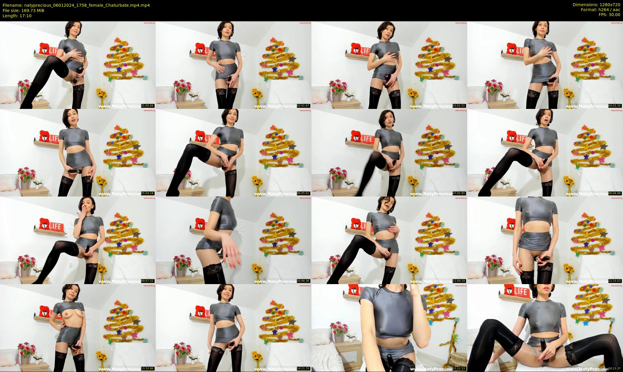 natyprecious — 18 minute Chaturbate female cam show recording, 720p, Jan 6, 2024